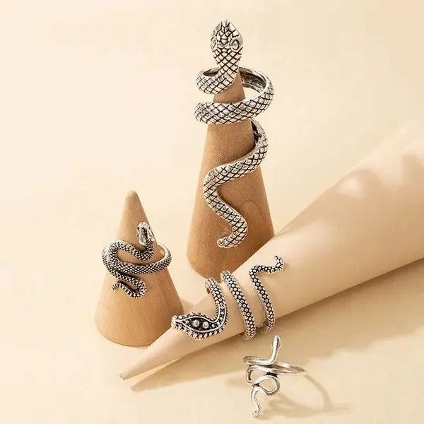 Japanese Brand × Vintage Vintage Long Snake Ring Size ONE SIZE - 4 Thumbnail