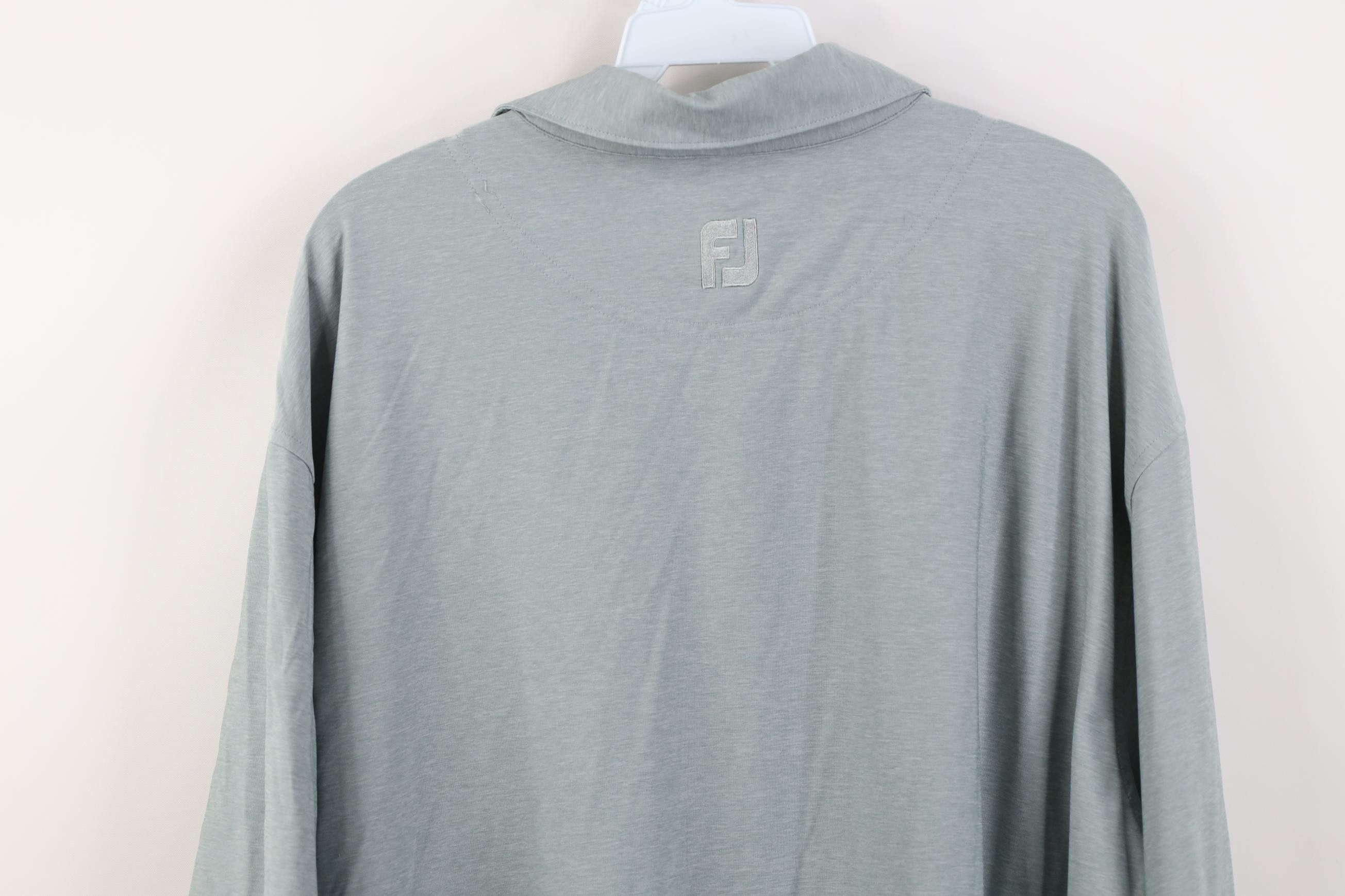 Footjoy FootJoy FJ Embroidered Logo Collared Knit Golf Polo Shirt Size US XXL / EU 58 / 5 - 14 Thumbnail