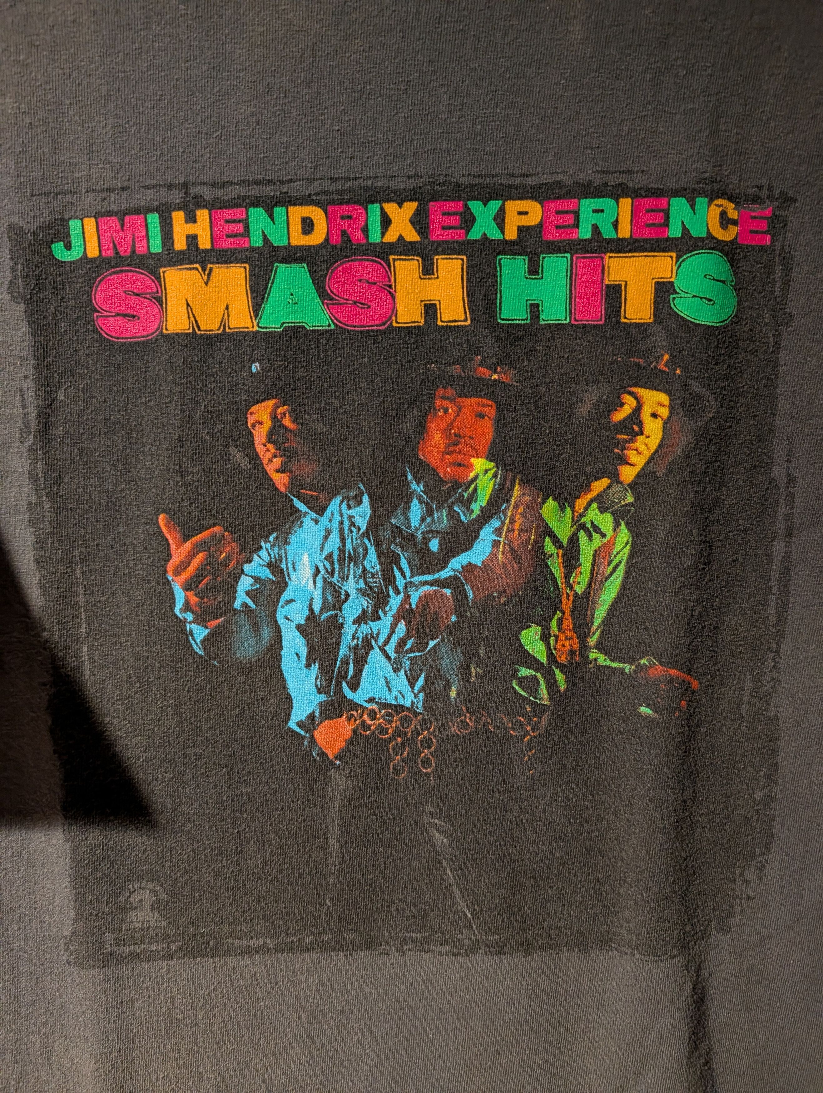 Band Tees Jimi Hendrix Smash Hits T Shirt Rock N Roll Music Band Tee Size US L / EU 52-54 / 3 - 2 Thumbnail