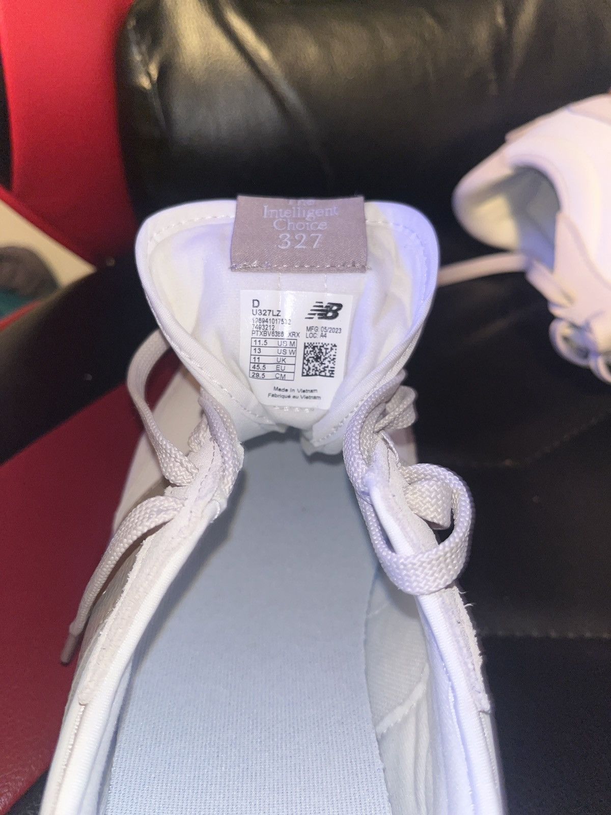 New Balance Beige and light pink intelligent choice 327 Size US 11.5 / EU 44-45 - 7 Thumbnail