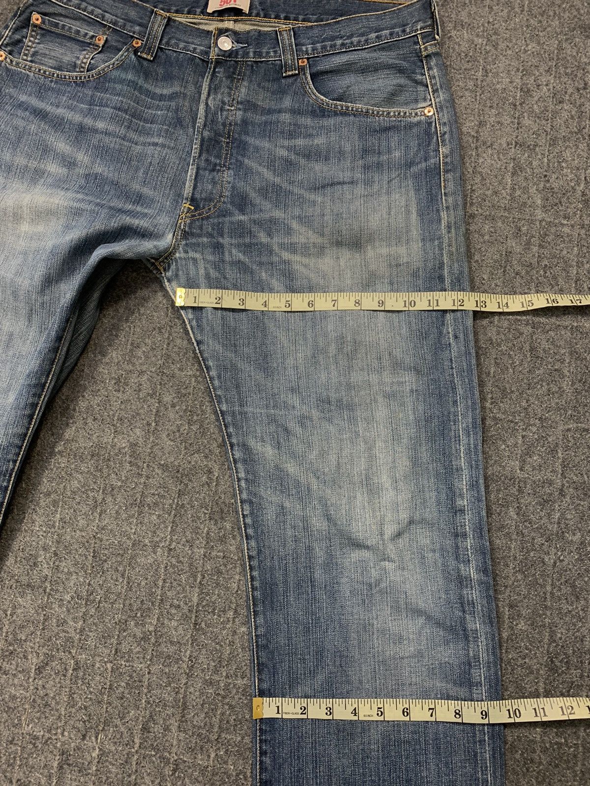 Levi's 90s Levi’s Strauss Lot 501 Regular Cut Buttonfly Indigo Jean Size US 36 / EU 52 - 14 Thumbnail