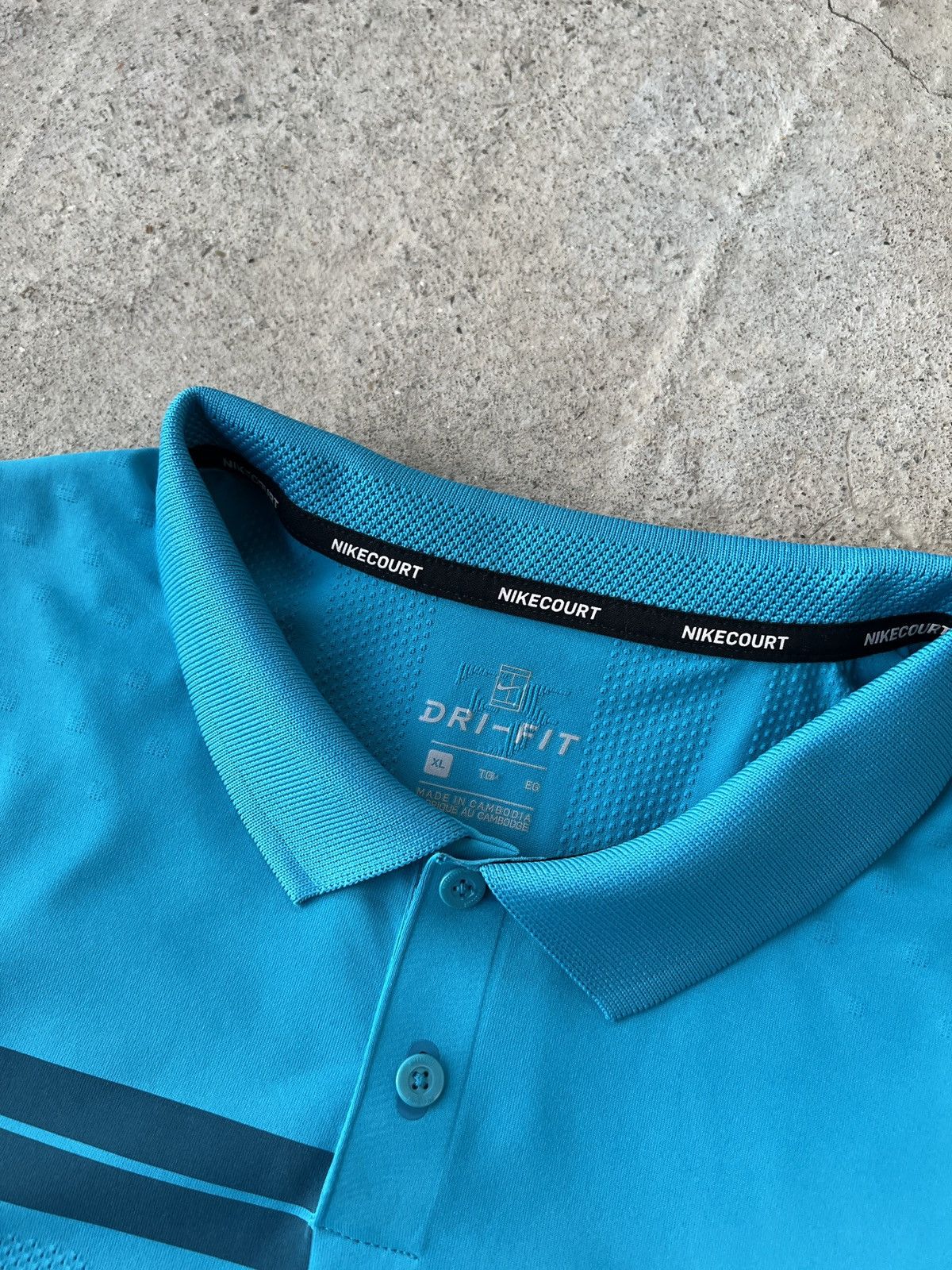 Nike Nike Roger Federer Polo Size US XL / EU 56 / 4 - 2 Thumbnail