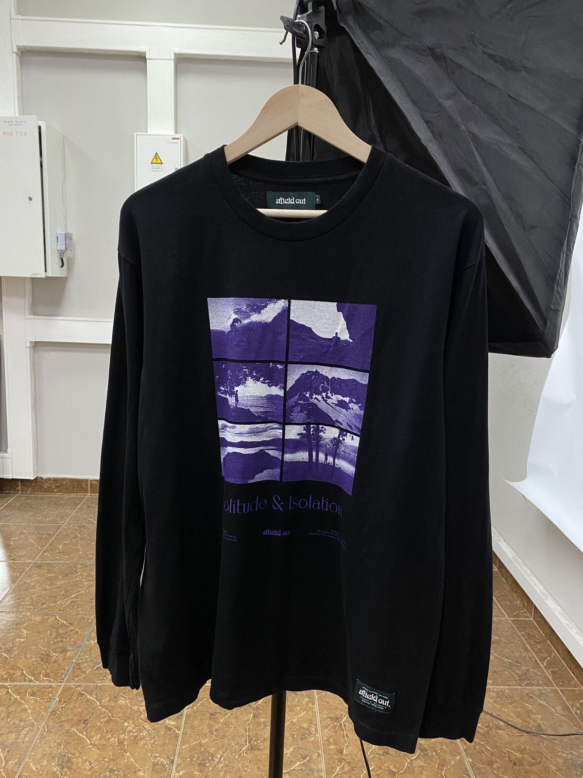 Afield Out 🇺🇸 Y2K Afield Out Solitude Isolation Long Sleeve Made in USA Size US M / EU 48-50 / 2 - 1 Thumbnail