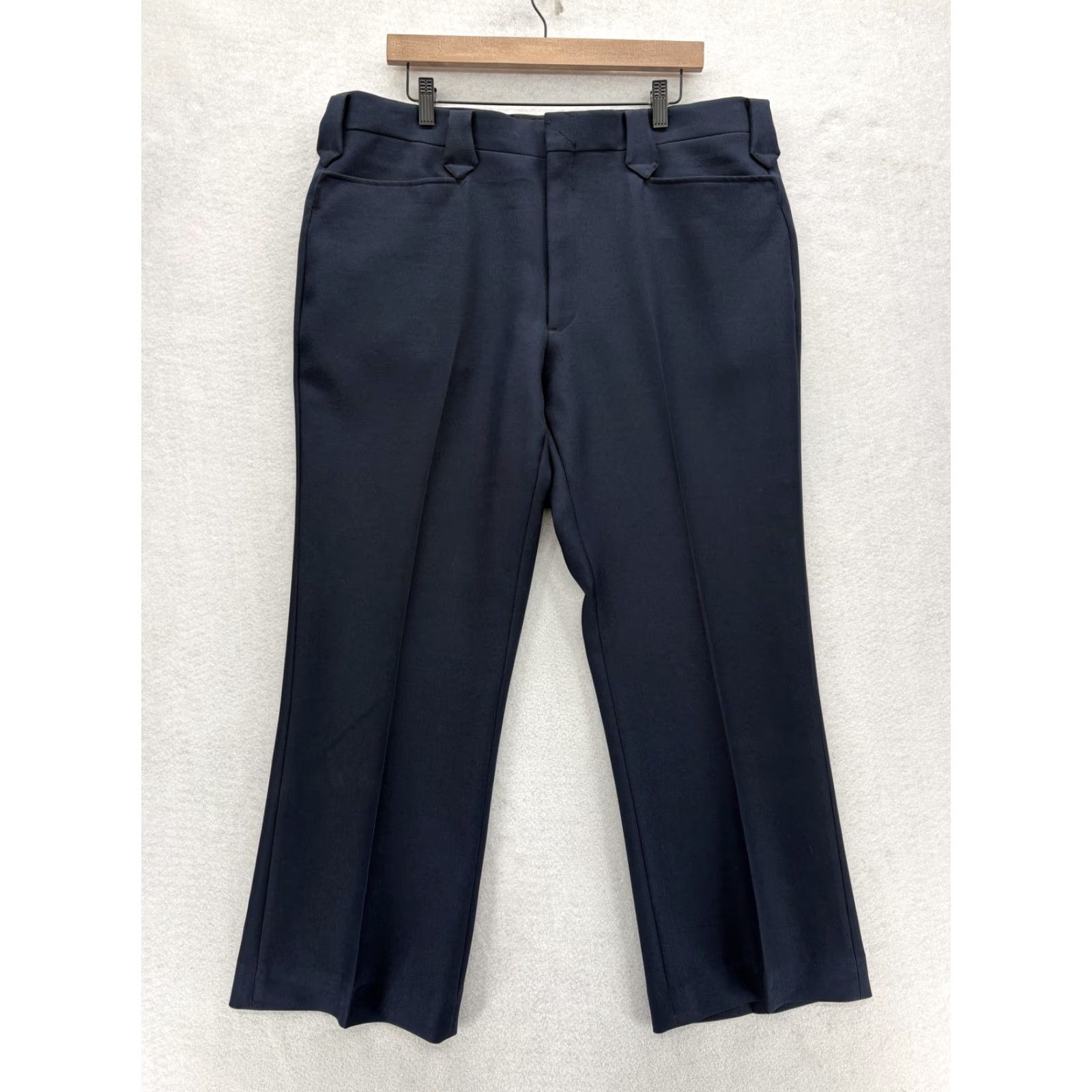 Vintage VINTAGE H Bar C Ranchwear Pants Mens 40x28 Blue Dress Western Polyester Cowboy Size US 40 / EU 56 - 2 Thumbnail