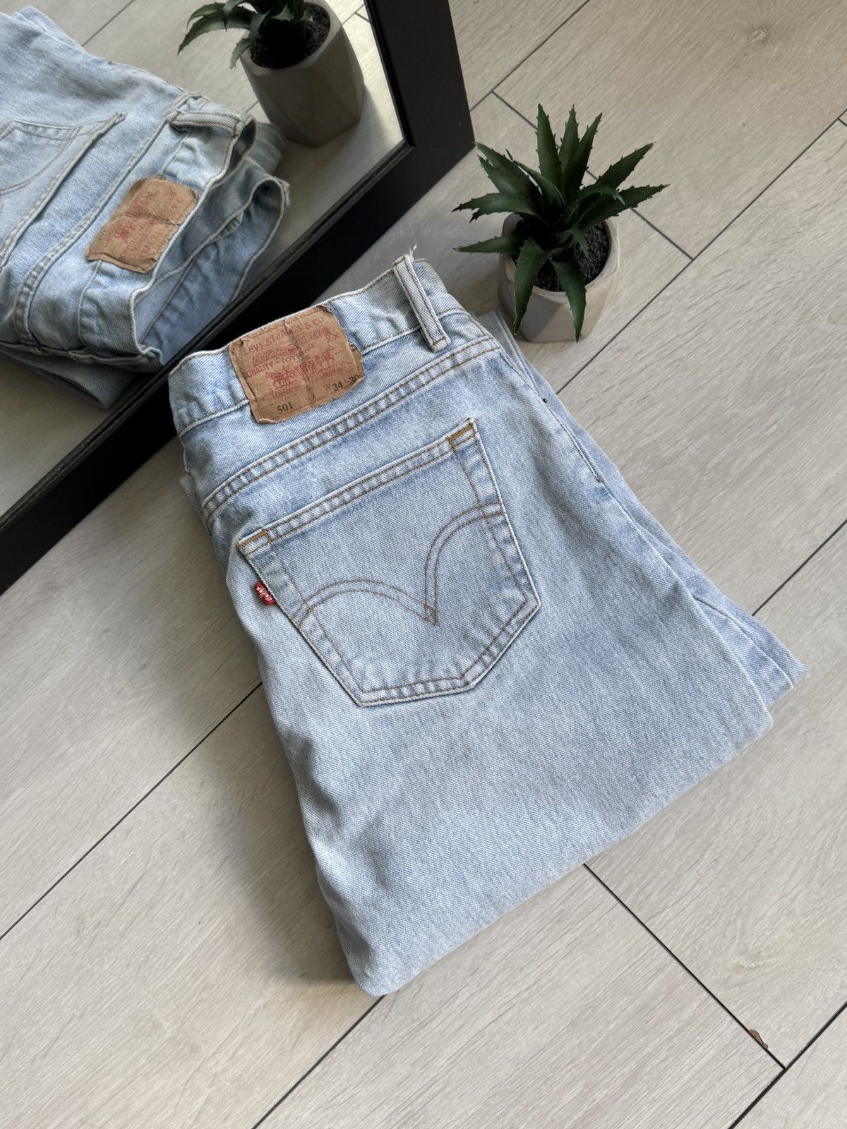 Levi's Vintage USA Levi’s Denim Jeans Size US 34 / EU 50 - 3 Thumbnail