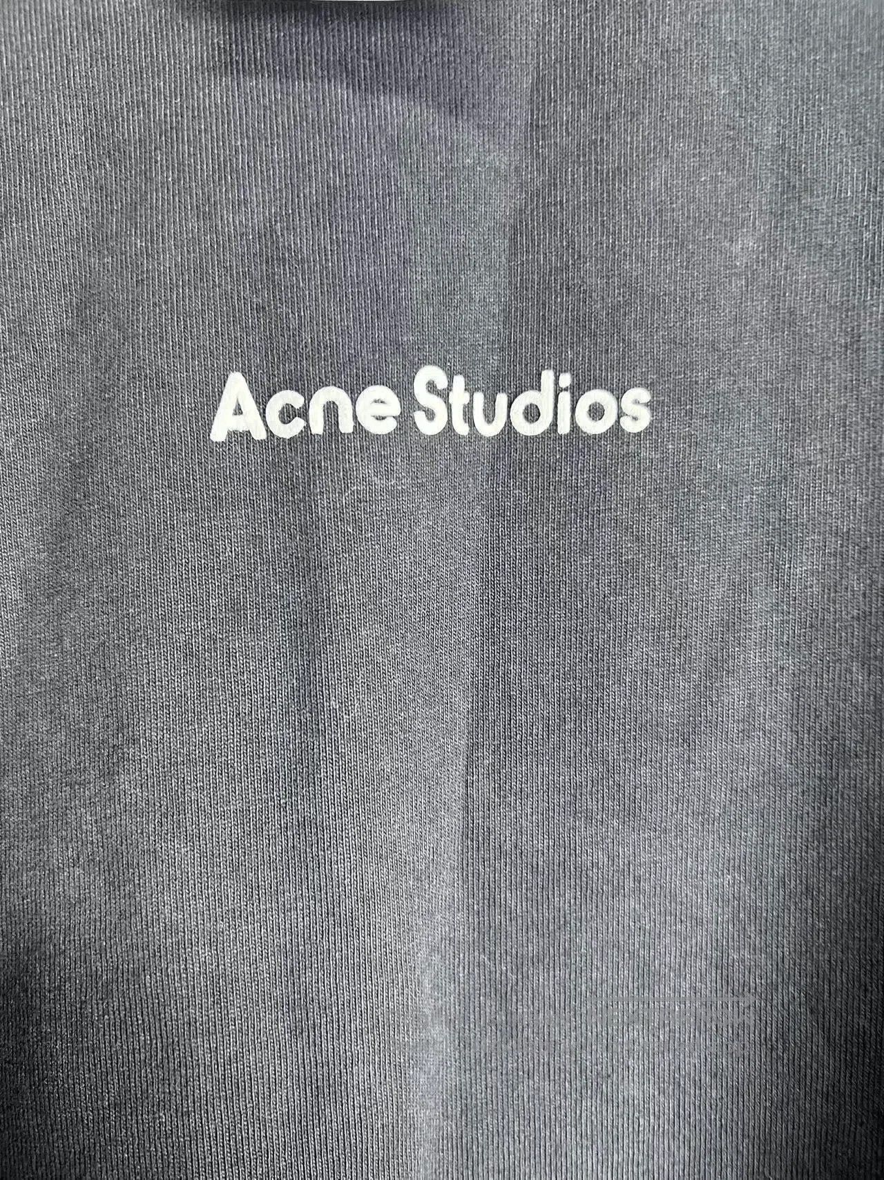 Acne Studios Acne Studios Logo Black Short Sleeve. Size US XXL / EU 58 / 5 - 2 Thumbnail