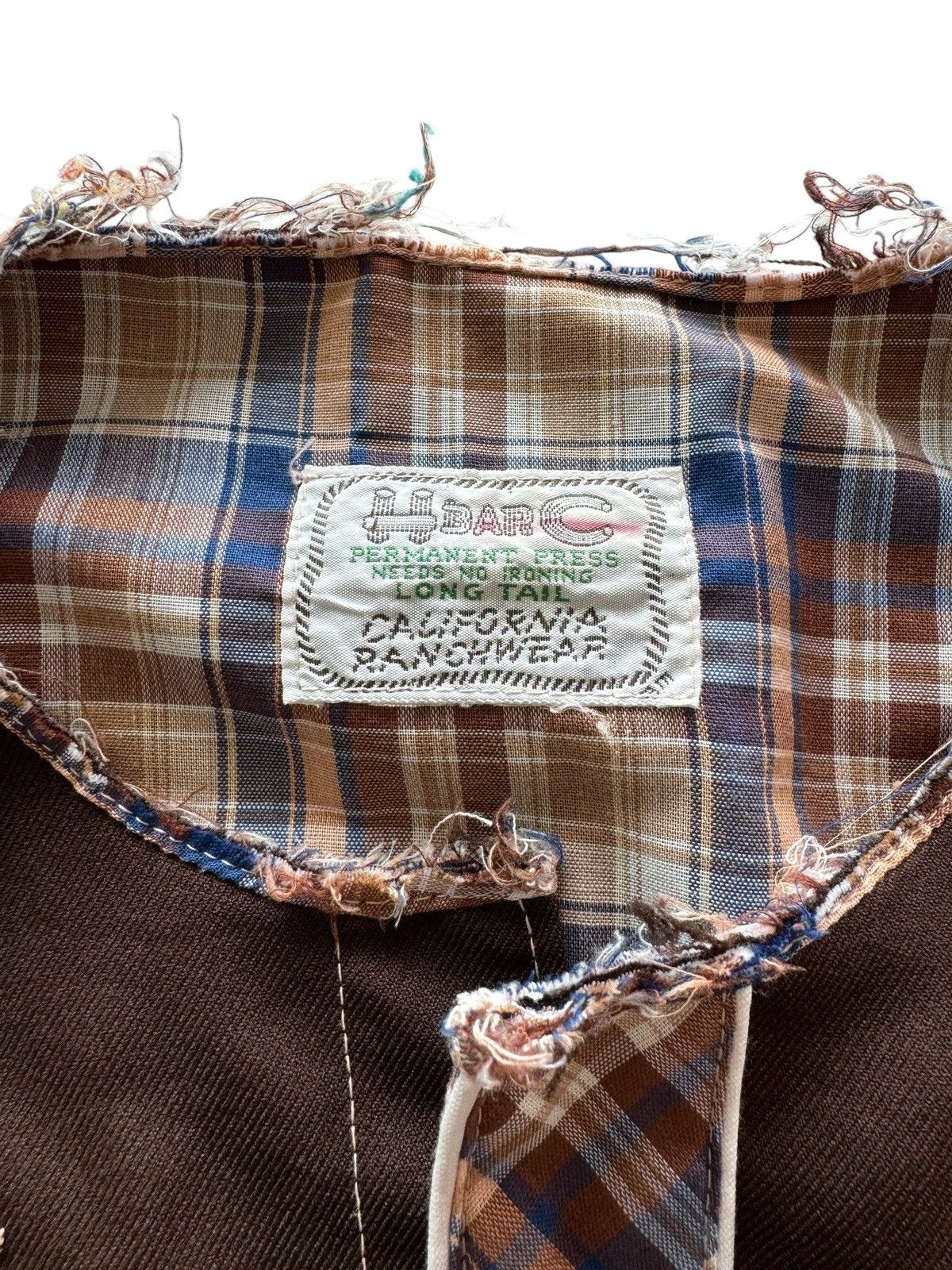 Other × Vintage Vintage H Bar C Permanent Press Ranch Wear Button Up (FLAWS) Size US XL / EU 56 / 4 - 9 Thumbnail