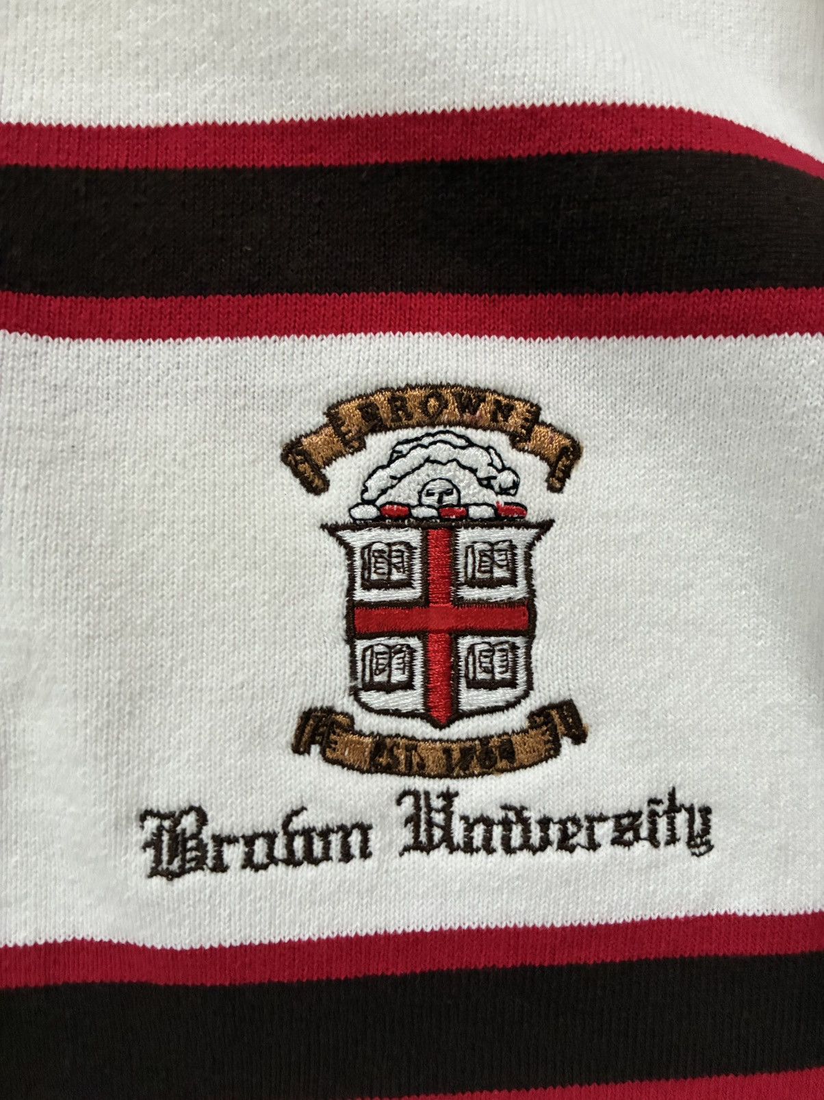 Japanese Brand Vintage Ivy League Rugby Polo Size US L / EU 52-54 / 3 - 2 Thumbnail