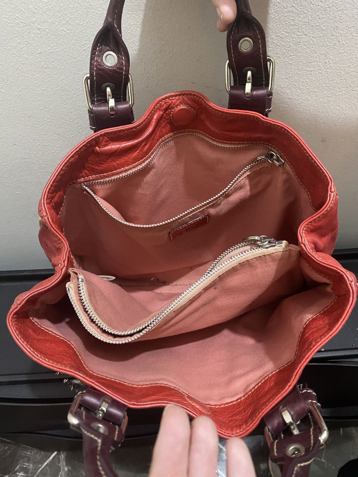 Pringle Of Scotland PRIGLE OF SCOTLAND LEATHER HANDBAG Size ONE SIZE - 9 Thumbnail