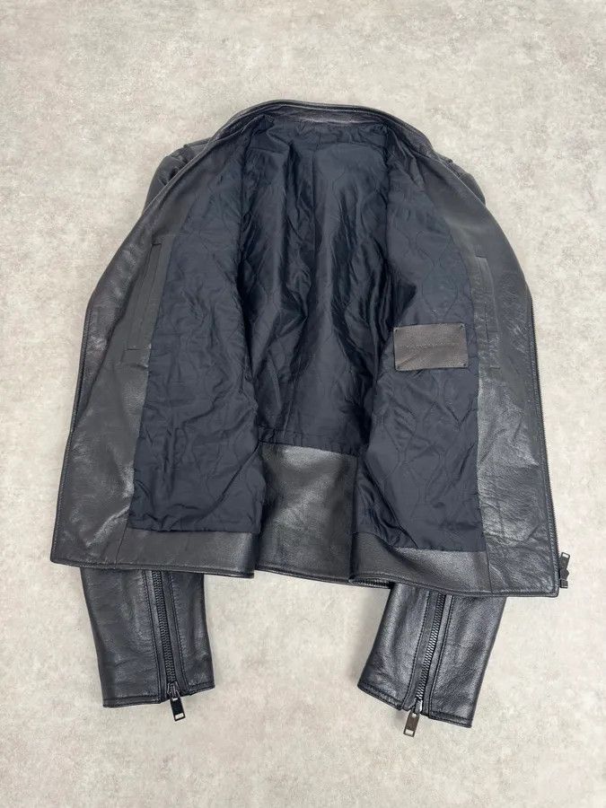 Balenciaga AW2012 Balenciaga Perfecto Pure Black Leather Jacket Size US M / EU 48-50 / 2 - 5 Thumbnail