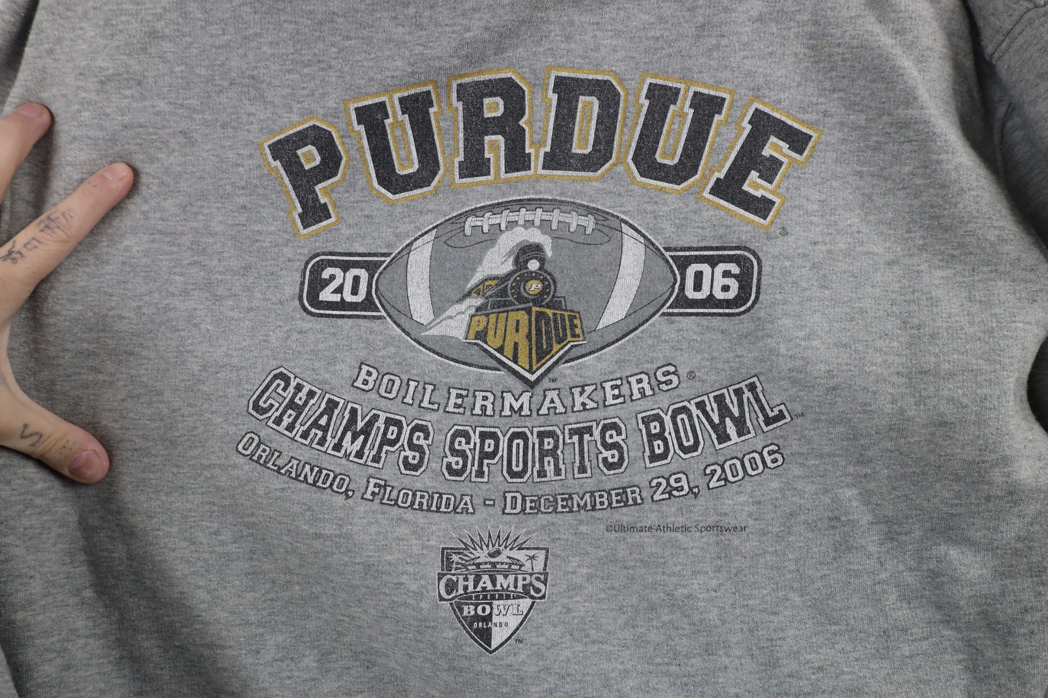 Vintage Vintage Y2K 2006 University Champs Sports Bowl Hoodie Size US S / EU 44-46 / 1 - 6 Thumbnail