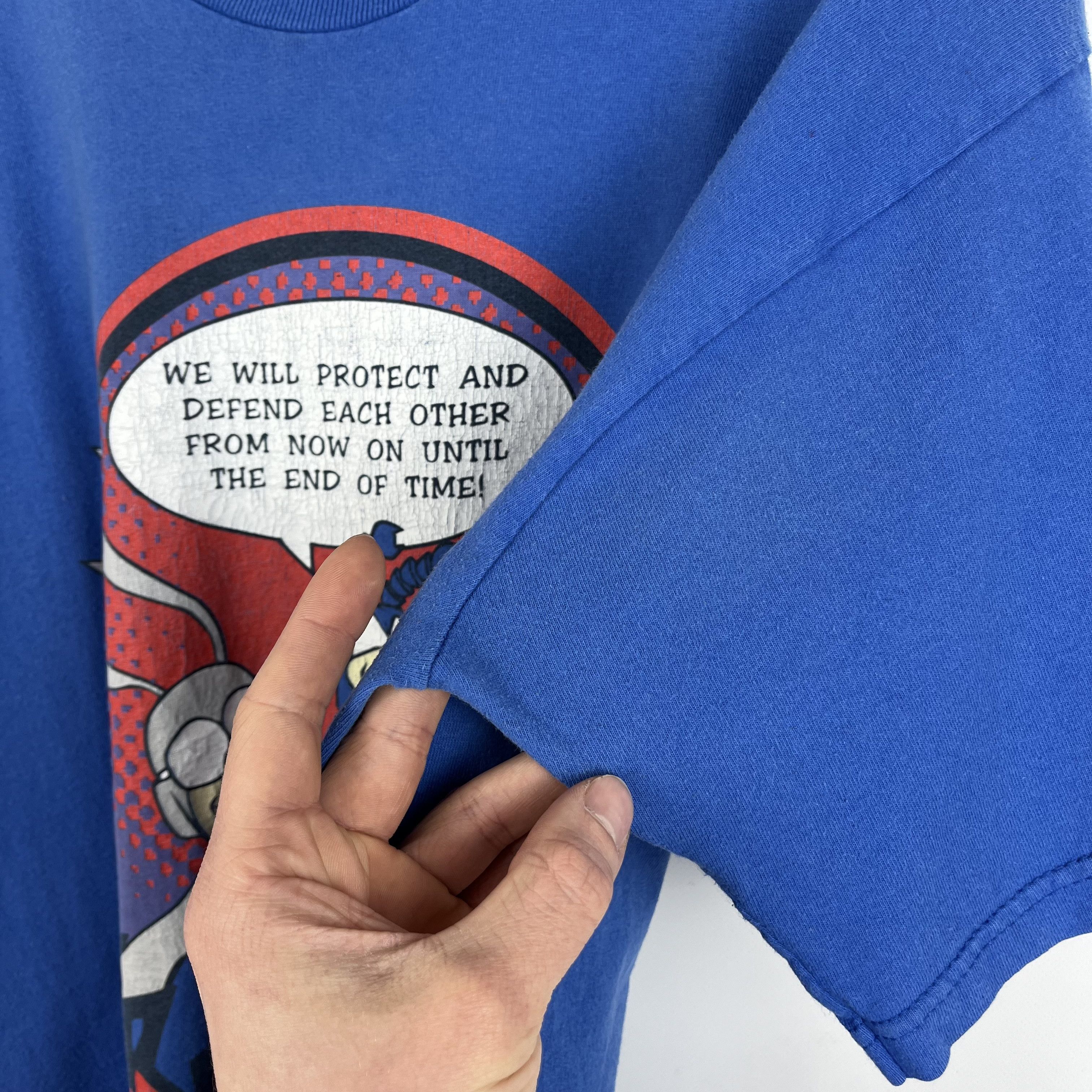 Cartoon Network Vintage The Tick Cartoon Comics T Shirt 1998 Size US XL / EU 56 / 4 - 14 Thumbnail
