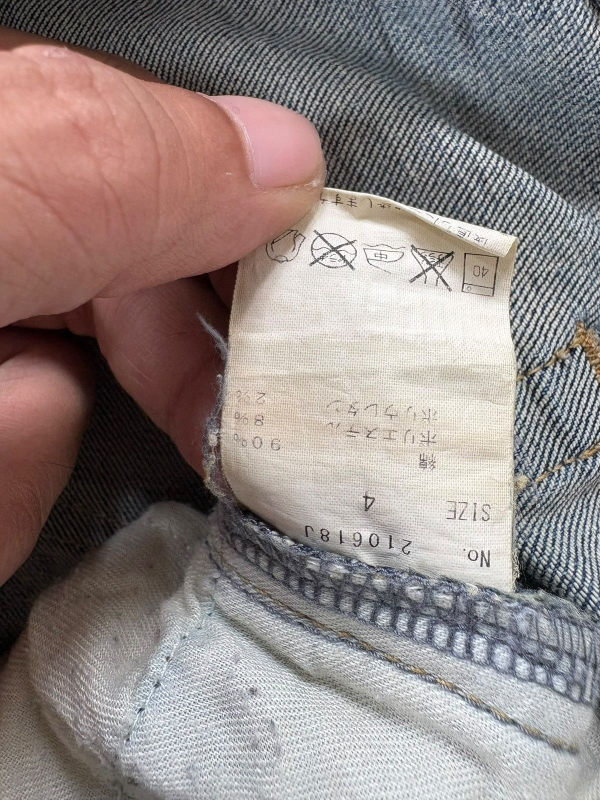 JACKROSE Vintage Japanese Jackrose Faded Wash Distress Slim Jeans Size US 34 / EU 50 - 5 Thumbnail