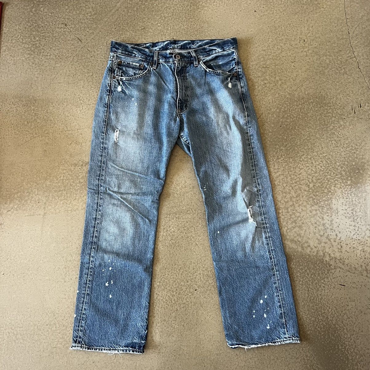 Polo Ralph Lauren Vintage Ralph Lauren Faded Denim - 32x28 Size US 32 / EU 48 - 1 Thumbnail