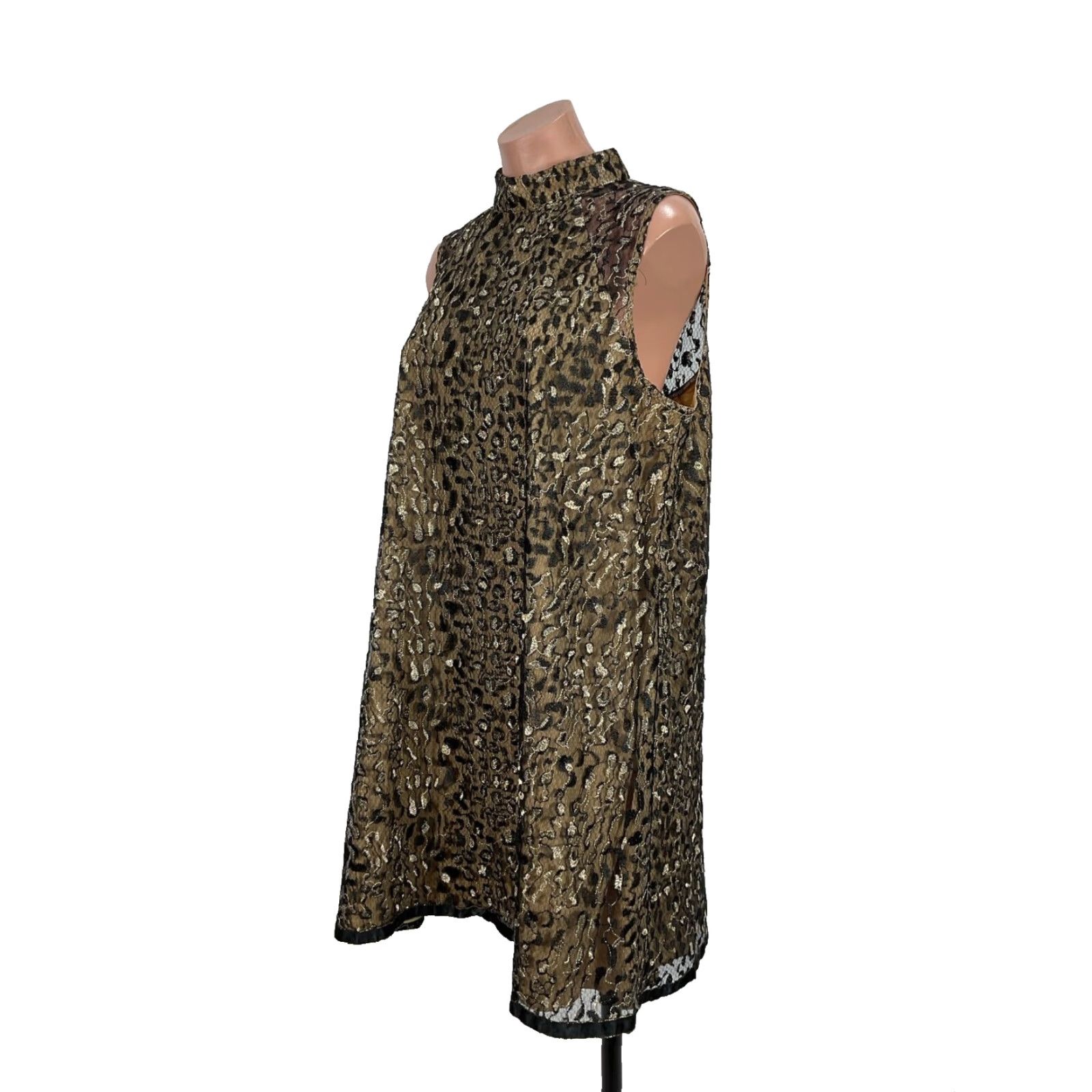black floor length dress plus size Alley Cat by Betsey Johnson 1971 S/S Canary Print Black Cotton Dress   Featherstone Vintage