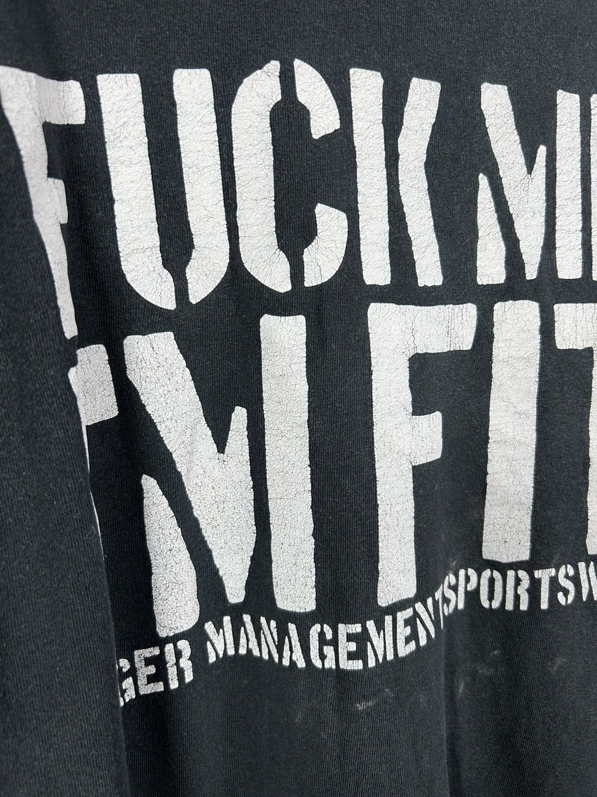Band Tees Vintage Anger Management Fuck Me I’m Fit Gym Distressed Tee Size US XXL / EU 58 / 5 - 5 Thumbnail