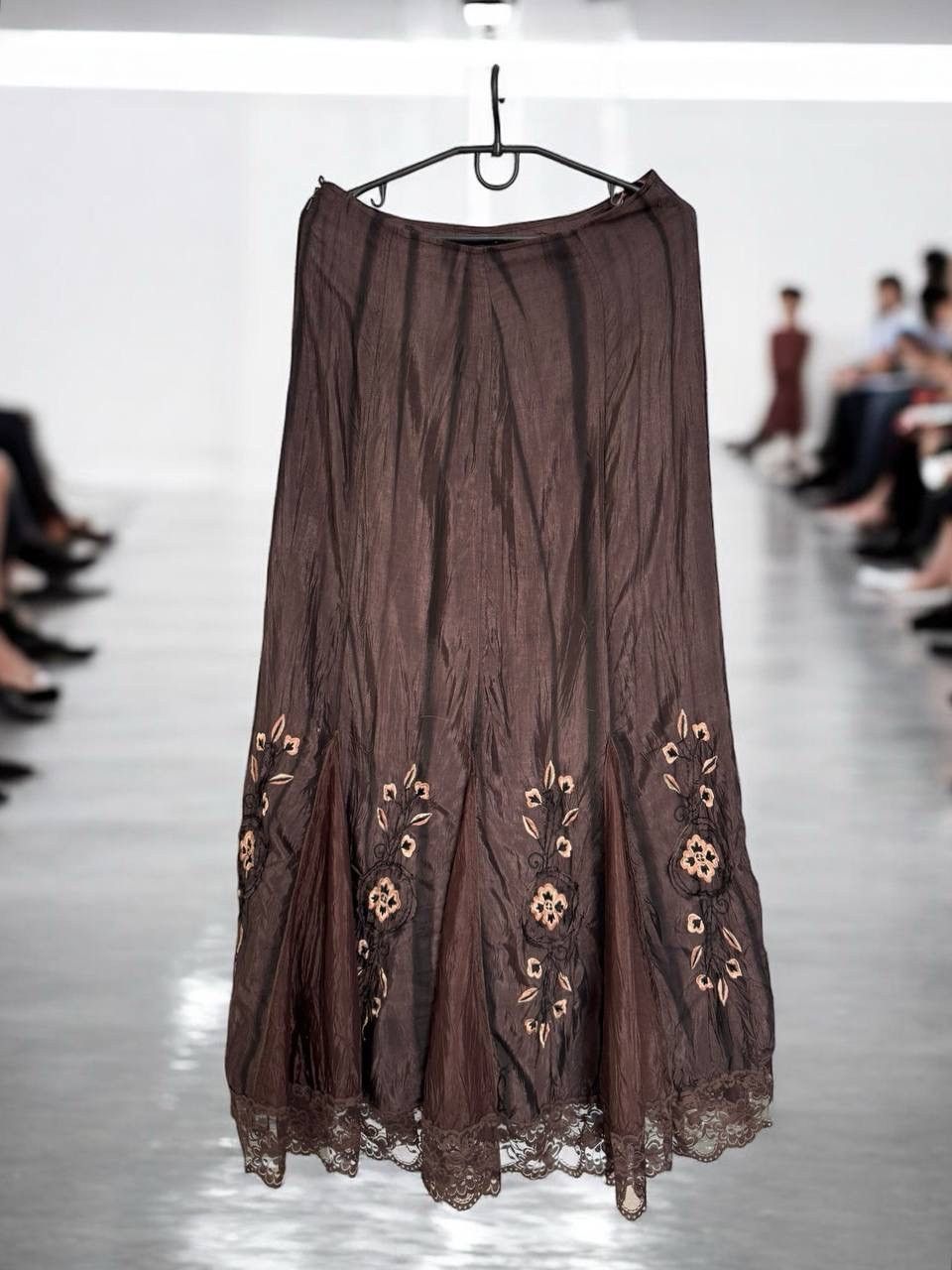 20471120 × Vintage Japanese Style Vintage Retro Maxi Skirt Size 27" / US 4 / IT 40 - 6 Thumbnail