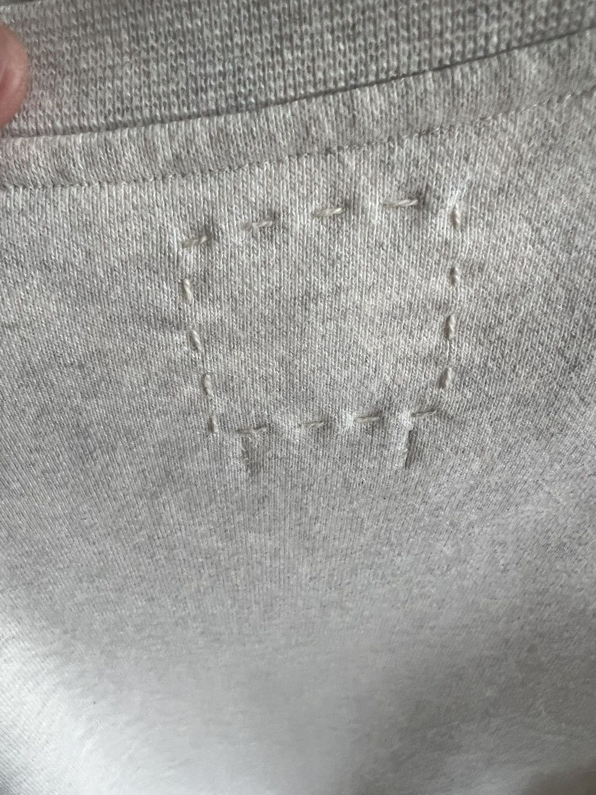 Visvim Oatmeal Crewneck College Sweatshirt, size 5 CUSTOM CROP Size US L / EU 52-54 / 3 - 15 Thumbnail