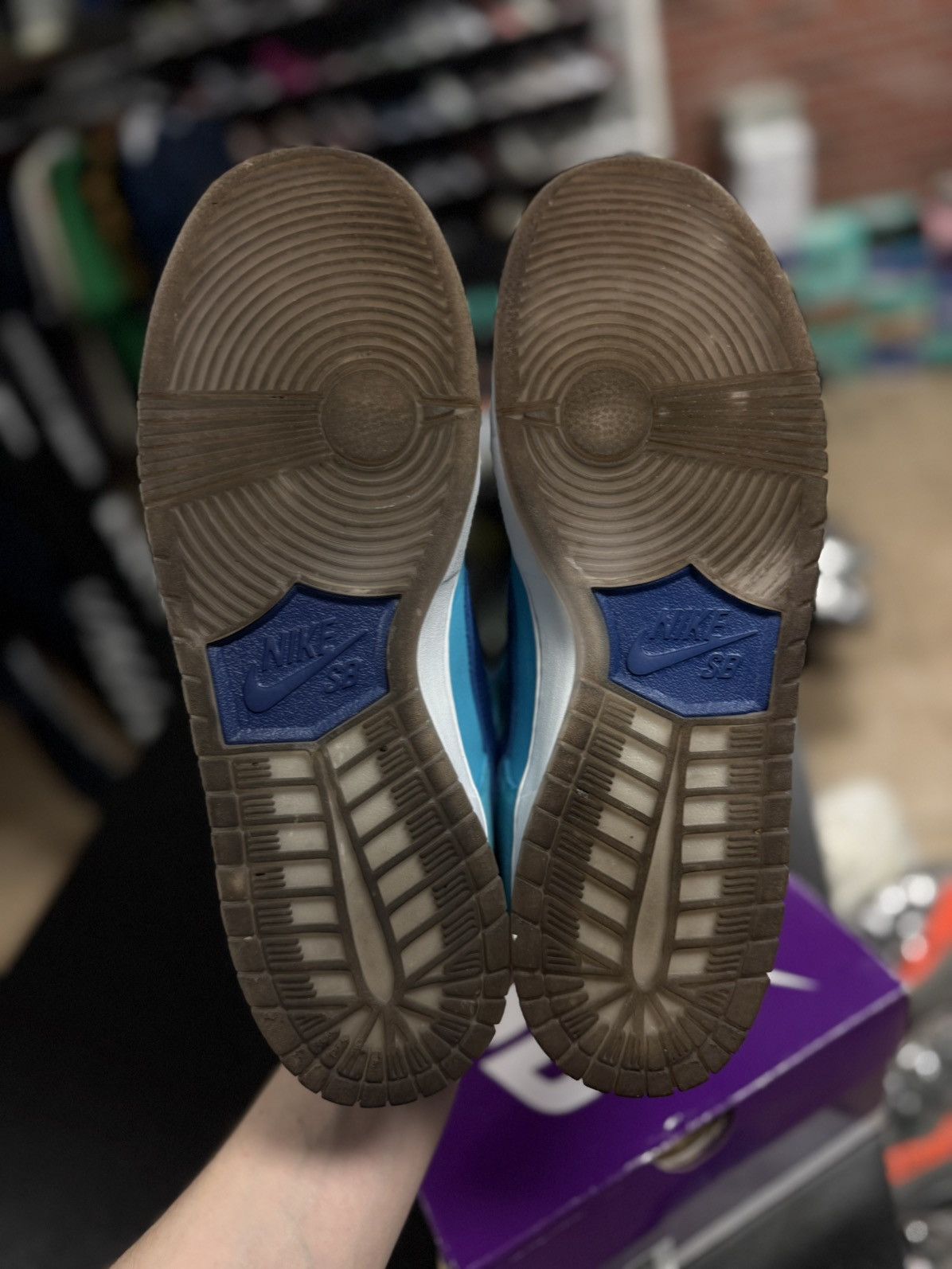 Nike Size 11 - Nike Dunk SB Low Blue Fury 2020 (BQ6817-400) Size US 11 / EU 44 - 12 Thumbnail