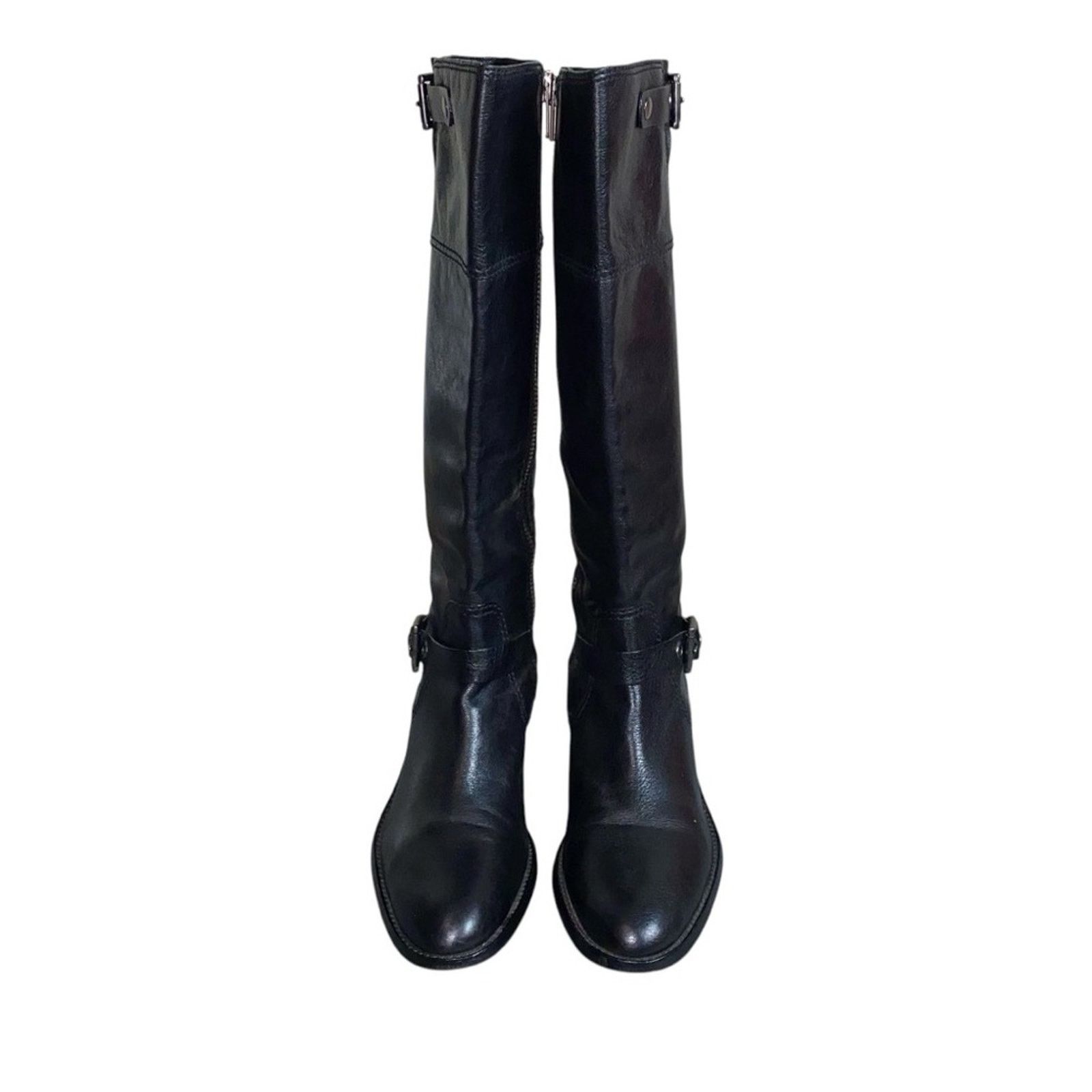 Coach Coach Jacinda Black Leather Knee-High Tall Riding Boots Size US 10 / IT 40 - 5 Thumbnail