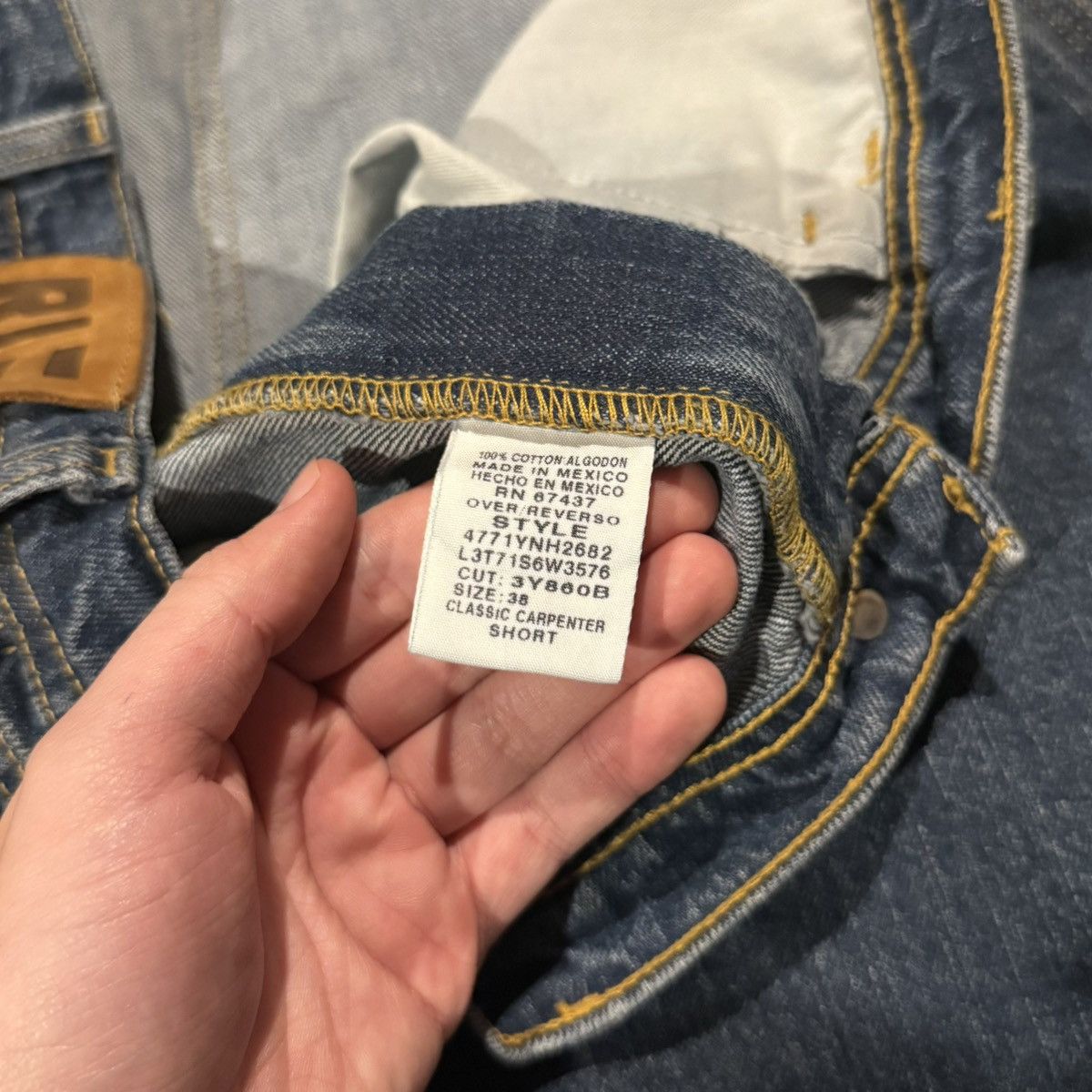 Polo Ralph Lauren 2000s Polo Jeans Co Baggy Carpenter Jorts Ralph Lauren Y2K Size US 38 / EU 54 - 7 Thumbnail