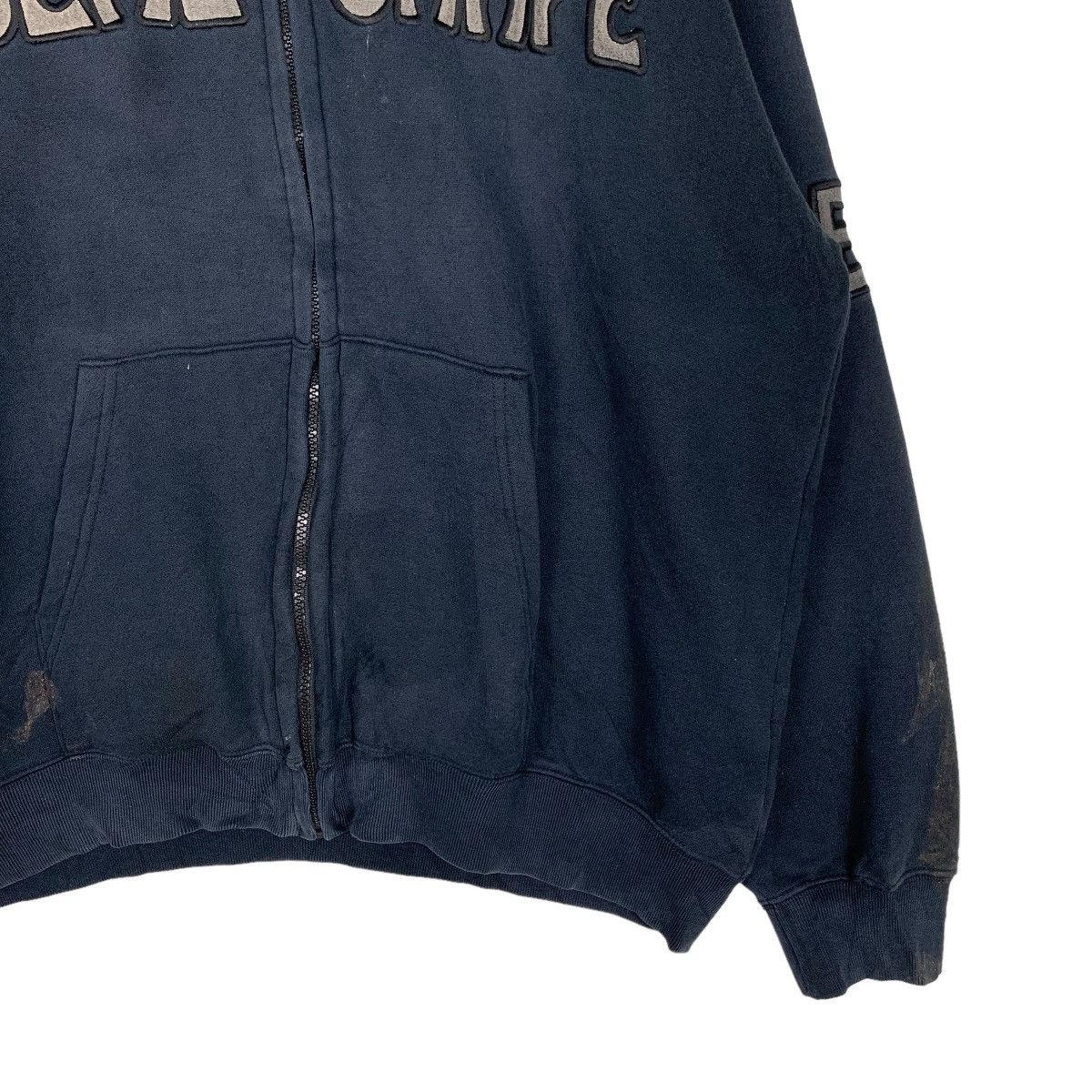 Vintage NEV Ideal Shape Big Logo Zipper Hoodies #0757-C34 Size US L / EU 52-54 / 3 - 7 Thumbnail