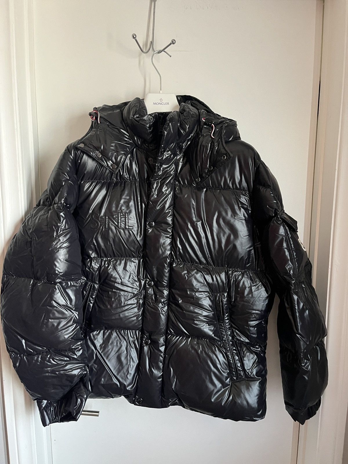 Moncler NEW Moncler SNL 50th Show Vio Giubbotto Down Puffer Jacket Size US XXL / EU 58 / 5 - 1 Thumbnail