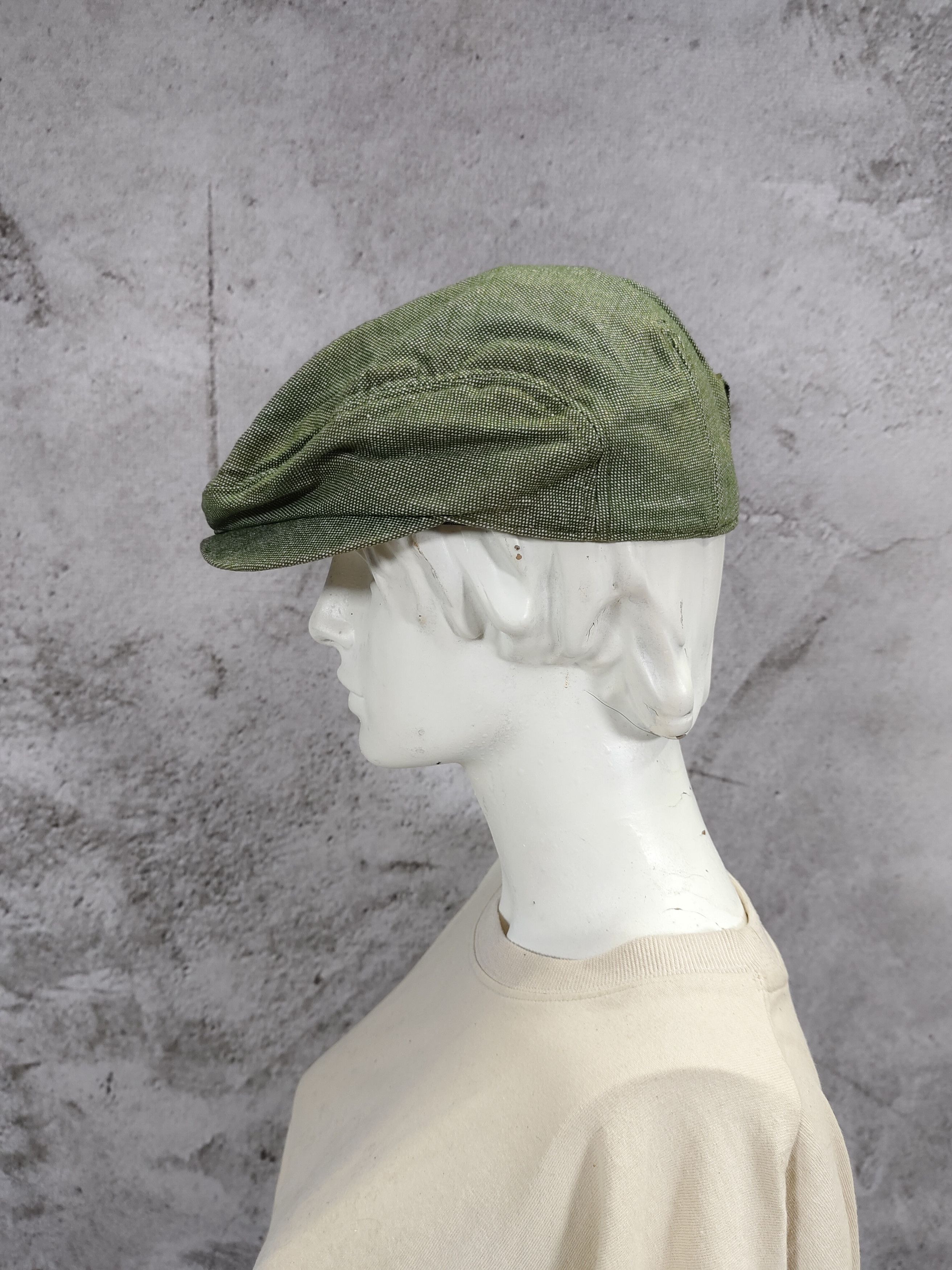 United Colors Of Benetton 90s UCB- Classic Streetwear Embroidered Logo Flat Cap Size ONE SIZE - 9 Thumbnail