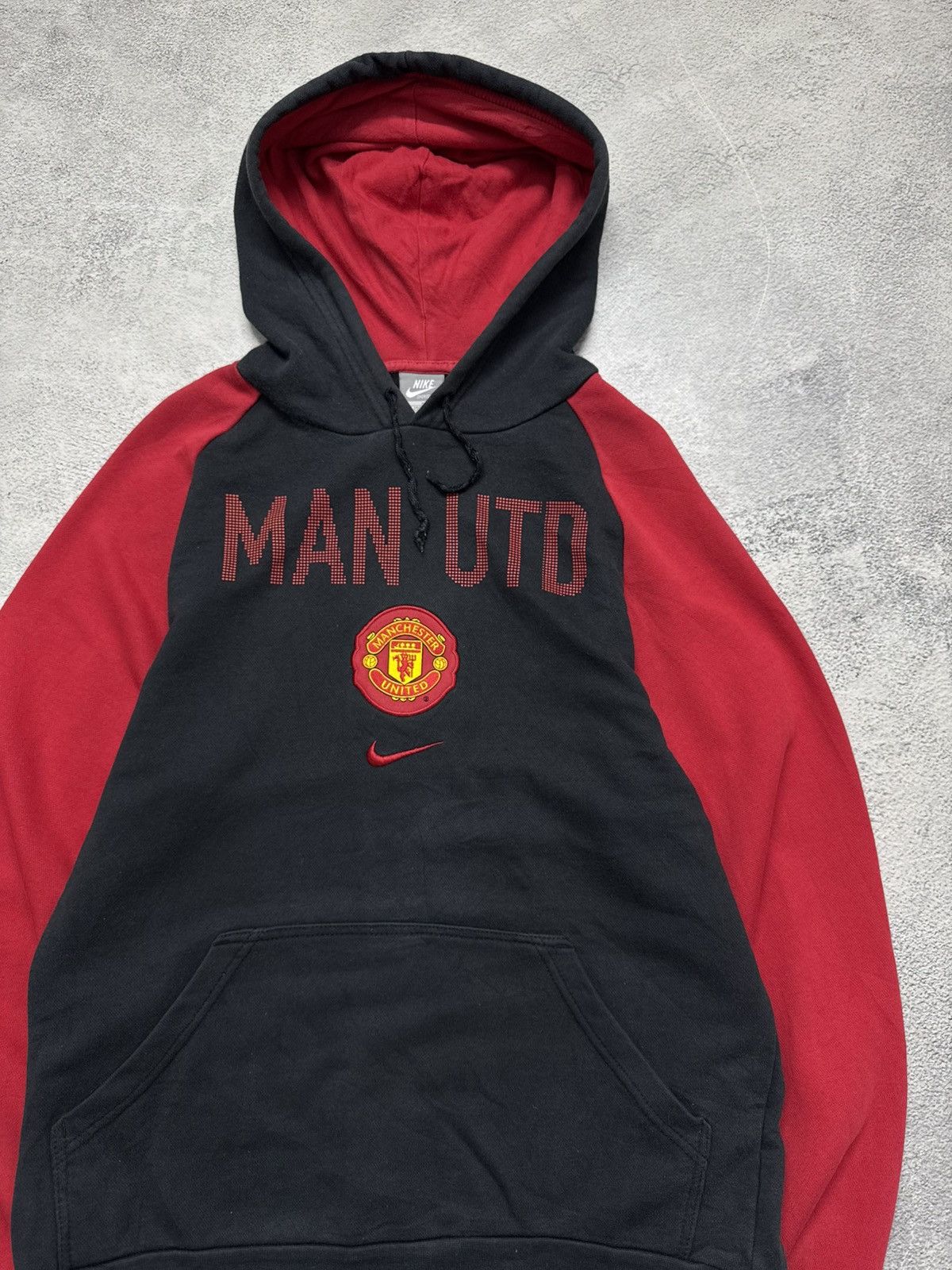 Nike Vintage Y2K Nike Manchester United Big Swoosh Hoodie 00’s Size US S / EU 44-46 / 1 - 6 Thumbnail
