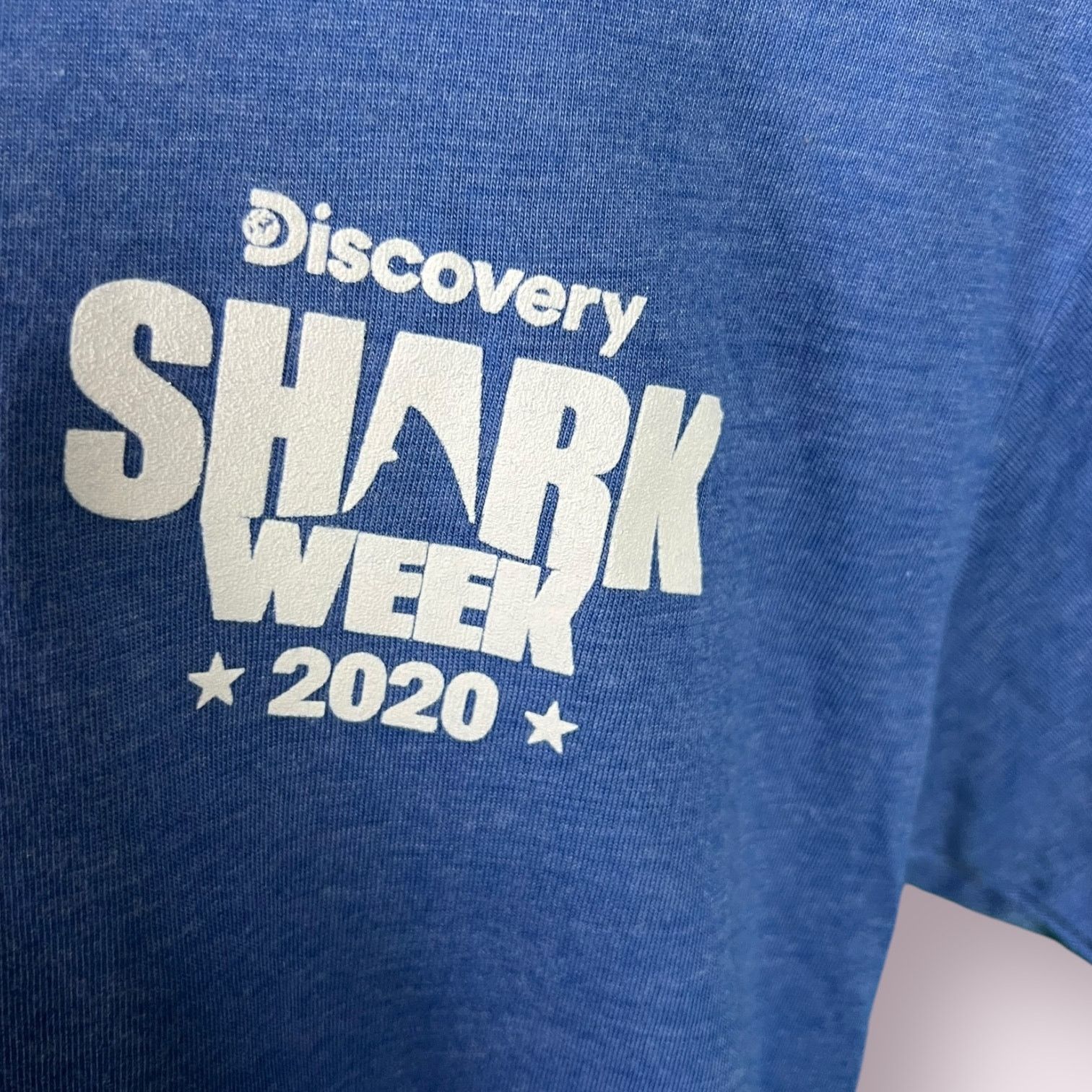 Next Level NWOT Discovery Shark Week 2020 T-Shirt Promo Deadstock Med Size US M / EU 48-50 / 2 - 2 Thumbnail