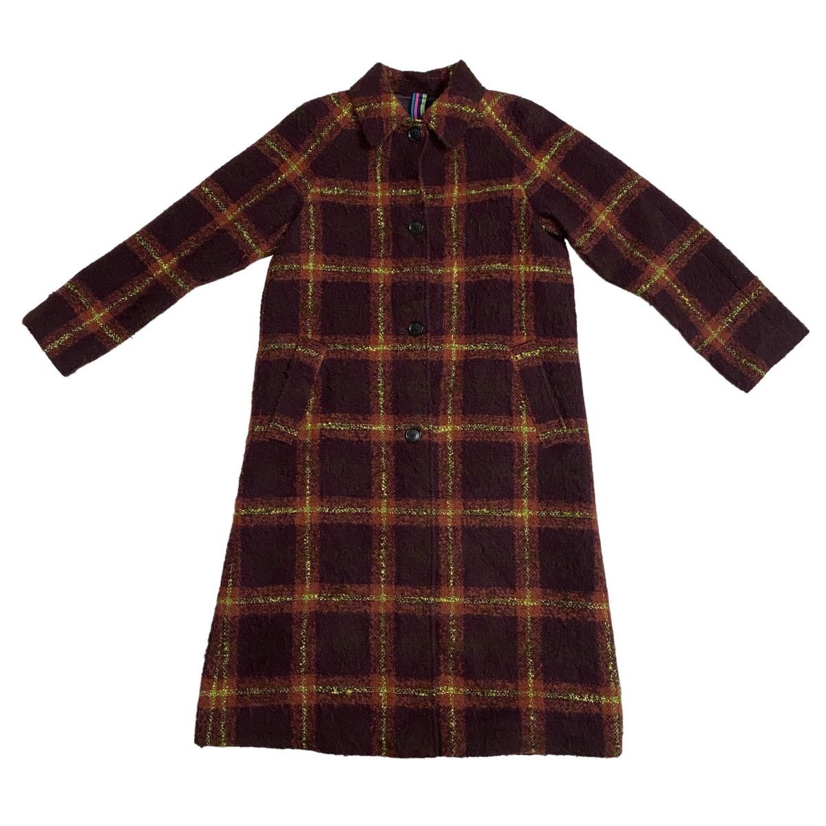 Paul Smith Paul Smith check boucle coat Size M / US 6-8 / IT 42-44 - 6 Thumbnail