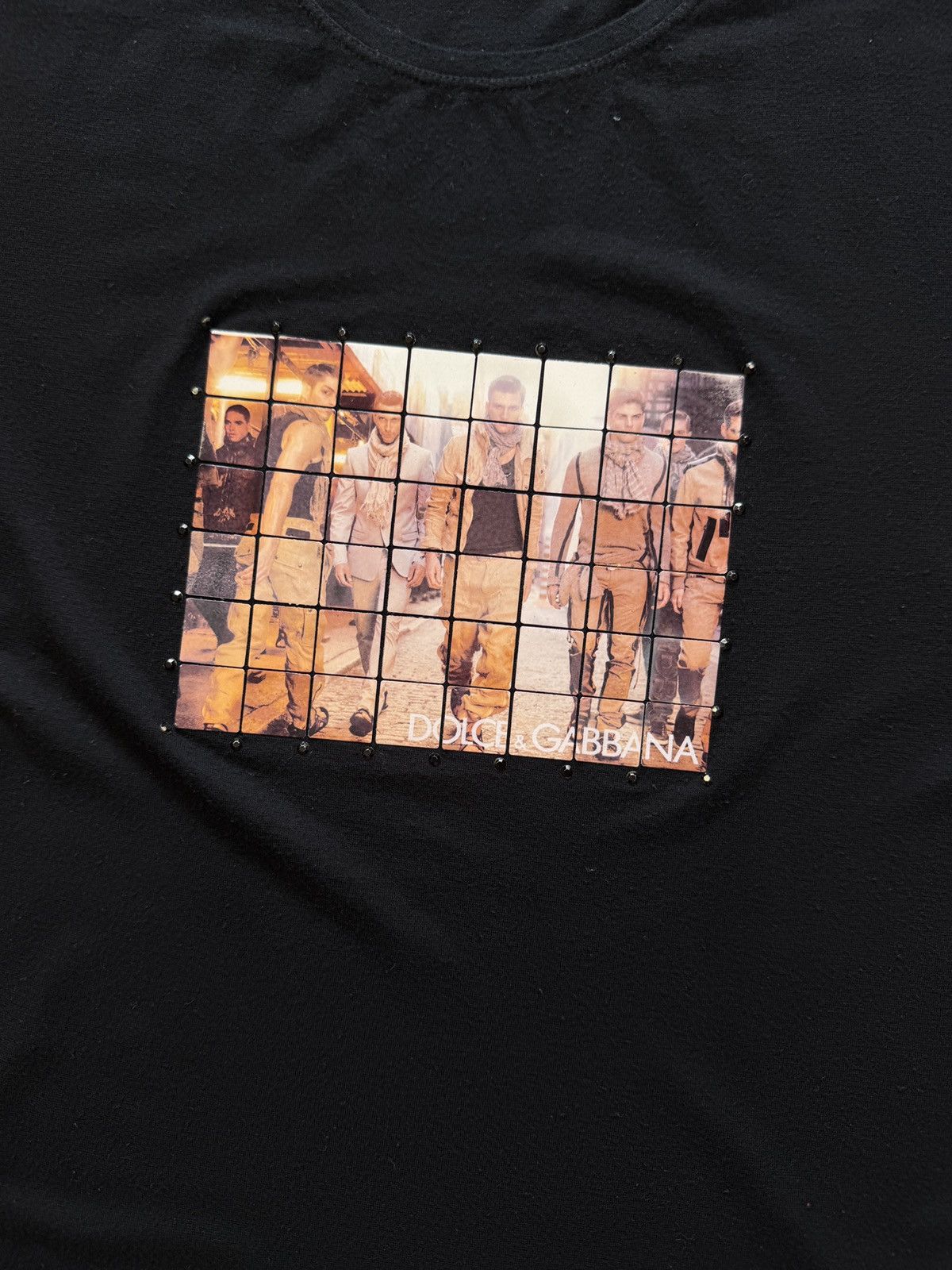 Dolce & Gabbana VINTAGE DOLCE & GABBANA TEE BIG LOGO Y2K 90s Size US M / EU 48-50 / 2 - 2 Thumbnail