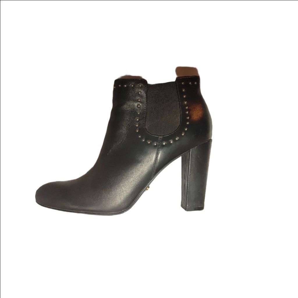 JOSEF SEIBAL Lauren Ralph Lauren Vivanne Leather Ankle Booties Size 6.5B Size US 6.5 / IT 36.5 - 1 Thumbnail
