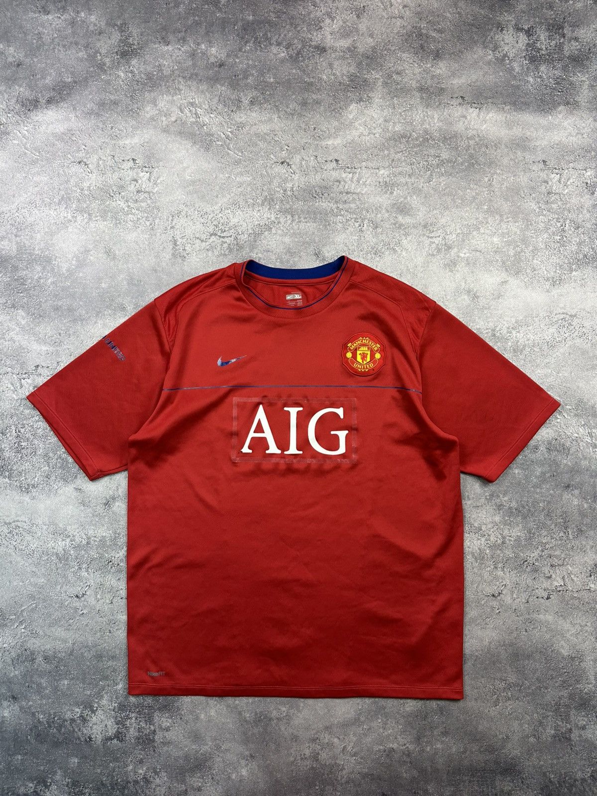 Nike Nike Manchester United 2008 2009 Third Shirt Soccer Jersey Size US XL / EU 56 / 4 - 1 Thumbnail