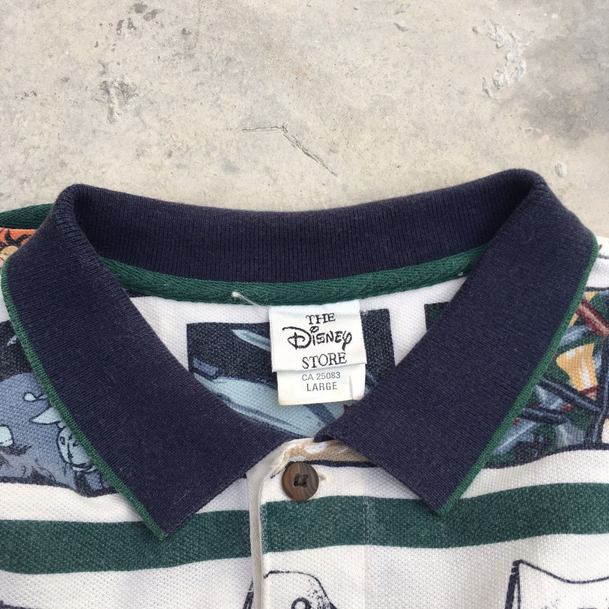 Disney RARE Vintage AOP Disney Polo Golf Size US L / EU 52-54 / 3 - 7 Thumbnail