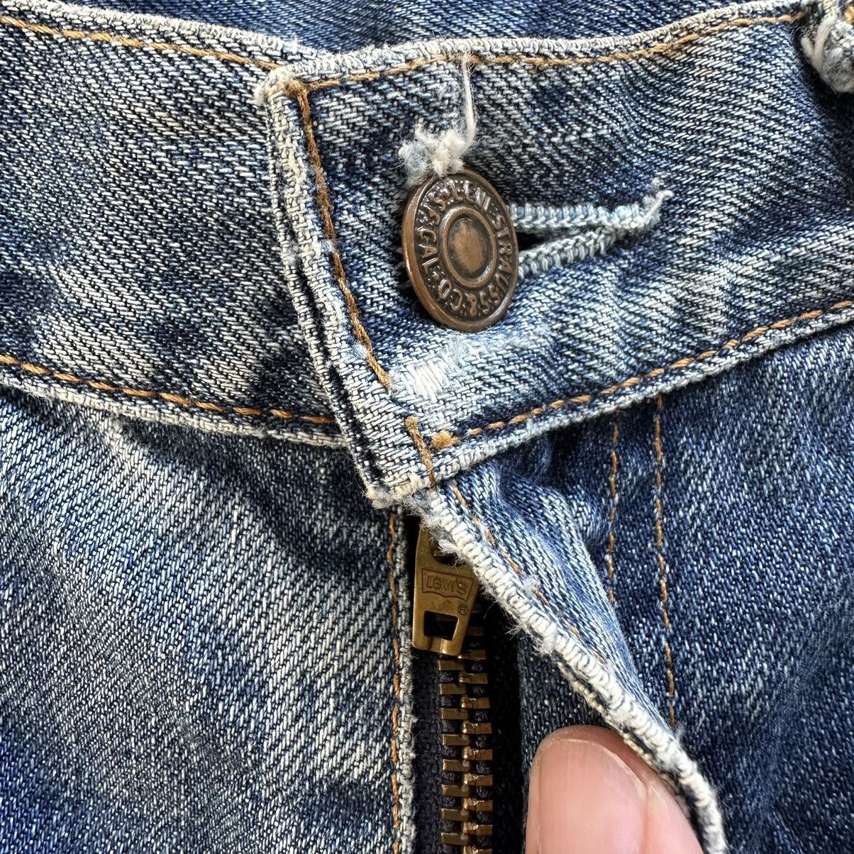 Levi's Vintage Levi’s 506 Faded Distressed Denim Jean Pant W30 Size US 30 / EU 46 - 6 Thumbnail