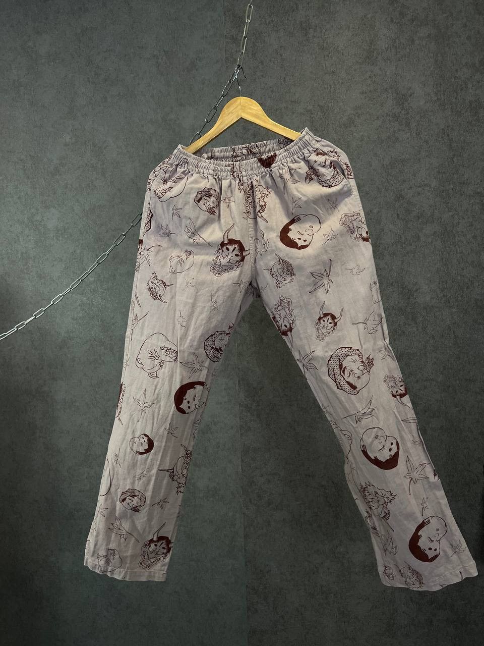 Japanese Brand × Vintage Japanese monogram pants Size US 32 / EU 48 - 1 Thumbnail