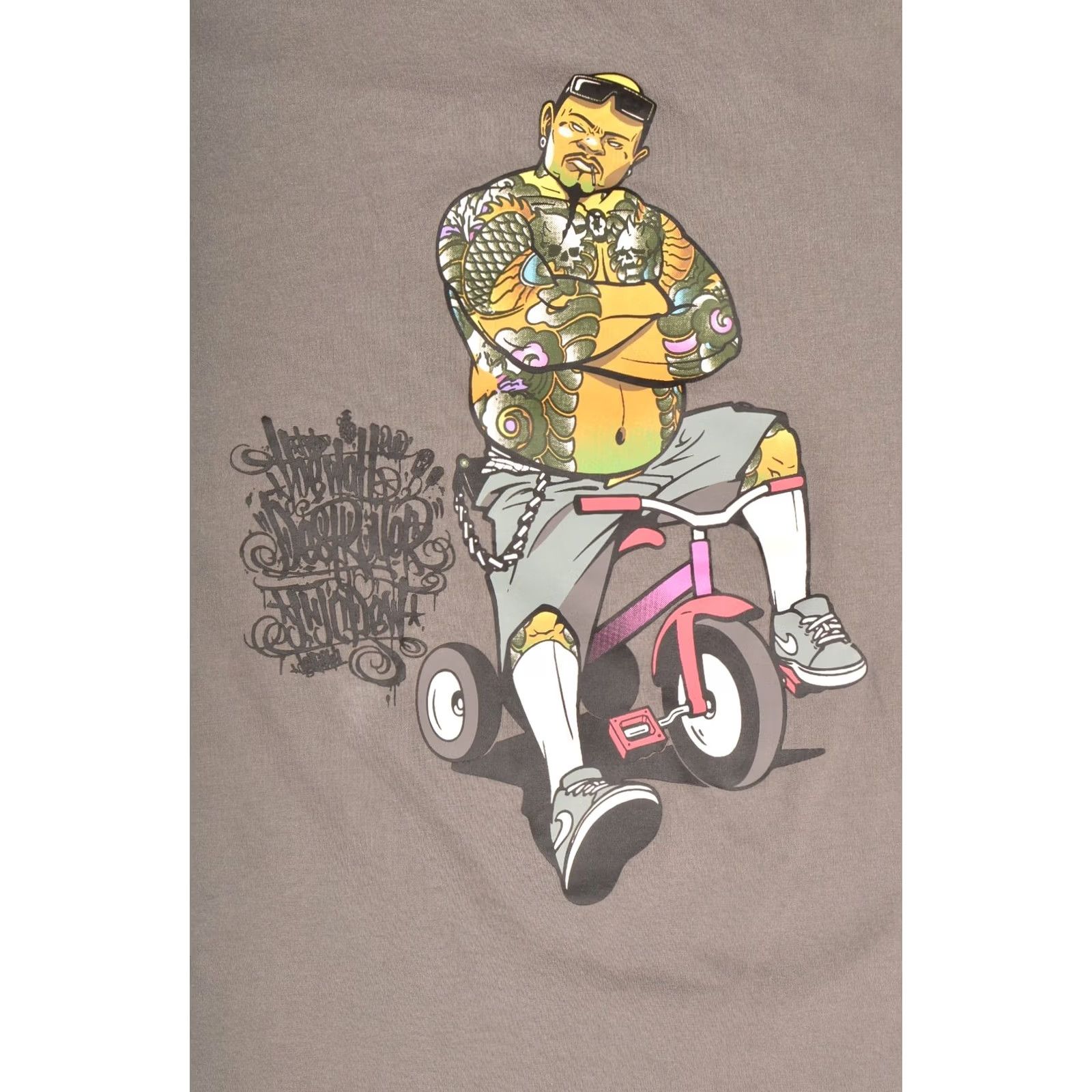 Bones Rare Pyromaniac Clothing Vintage Skate T-Shirt Tee Skull Flames Bones Size M Men Gray XS? Size US M / EU 48-50 / 2 - 2 Thumbnail