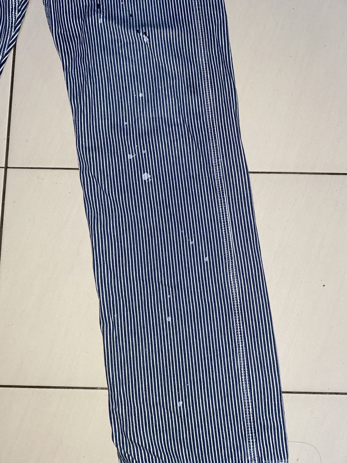 Oshkosh Oshkosh Bgosh Hickory Stripe Workers Pants Size US 29 - 4 Thumbnail