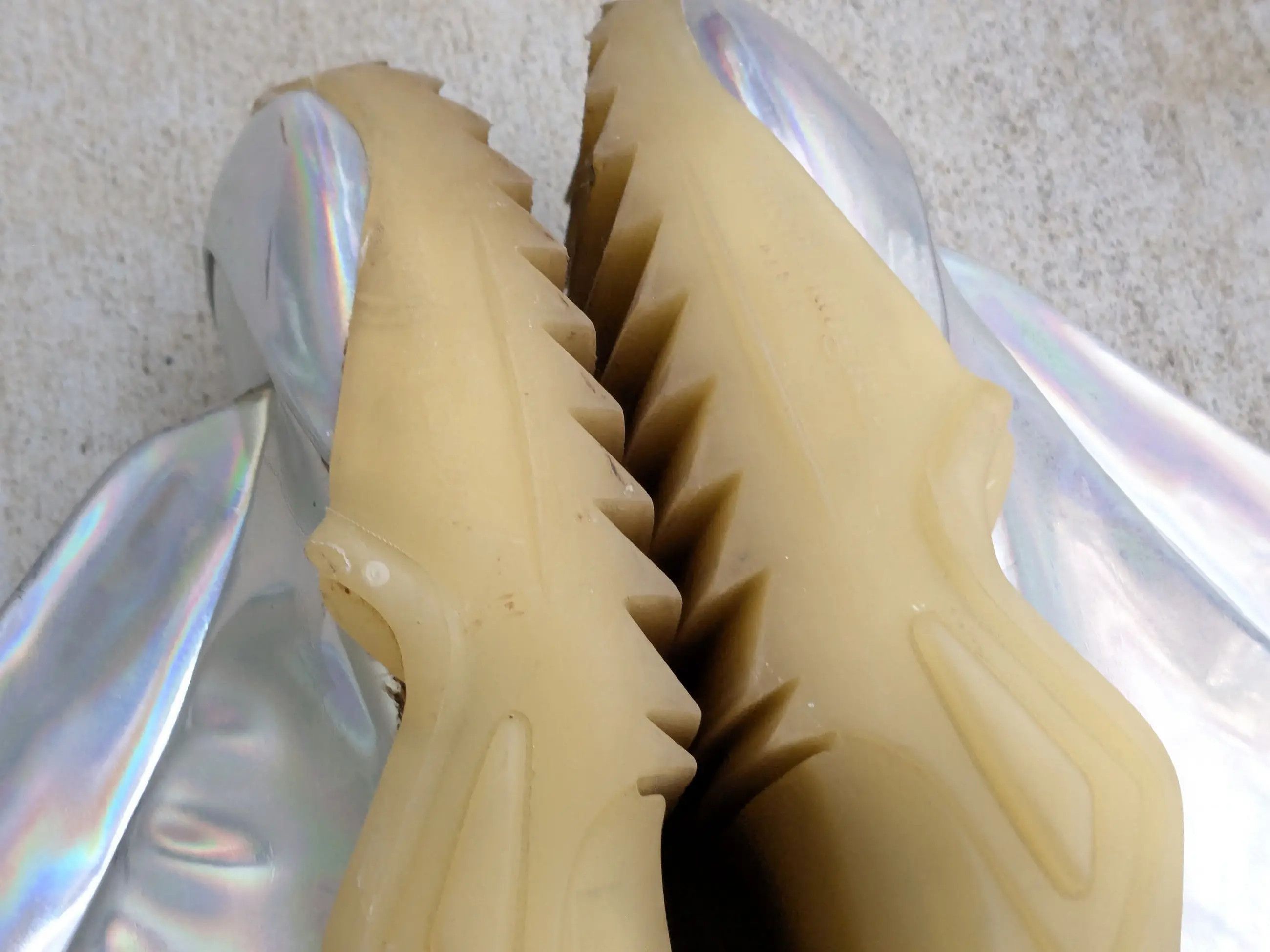 Maison Margiela Maison Margiela New Future Silver 8 41 Leather Low Tops Size US 8 / EU 41 - 12 Thumbnail