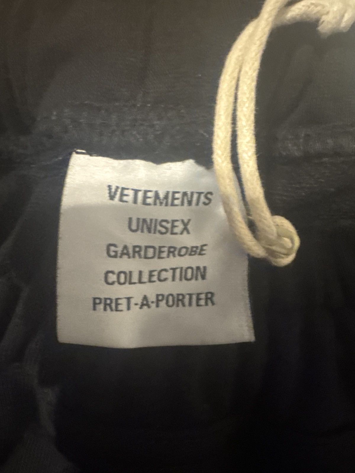 Vetements Vetements Sweatpants Black XS Sticky Note Size US 30 / EU 46 - 11 Thumbnail
