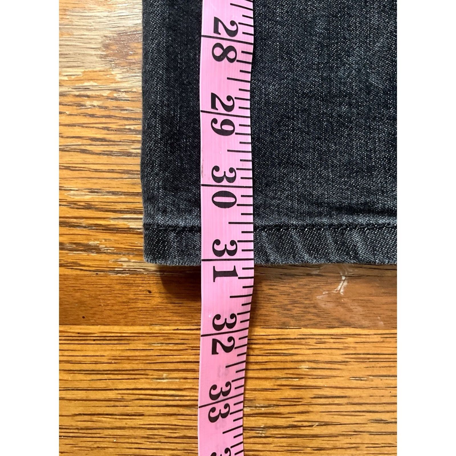 Vintage Jeanstar Jeans Women Size 12 34x31 Dark Black Denim 5-Pocket Zip Regular Straight Modern Comfortable Everyday American Classic Vintage No Size 34" / US 12 / IT 48 - 7 Thumbnail