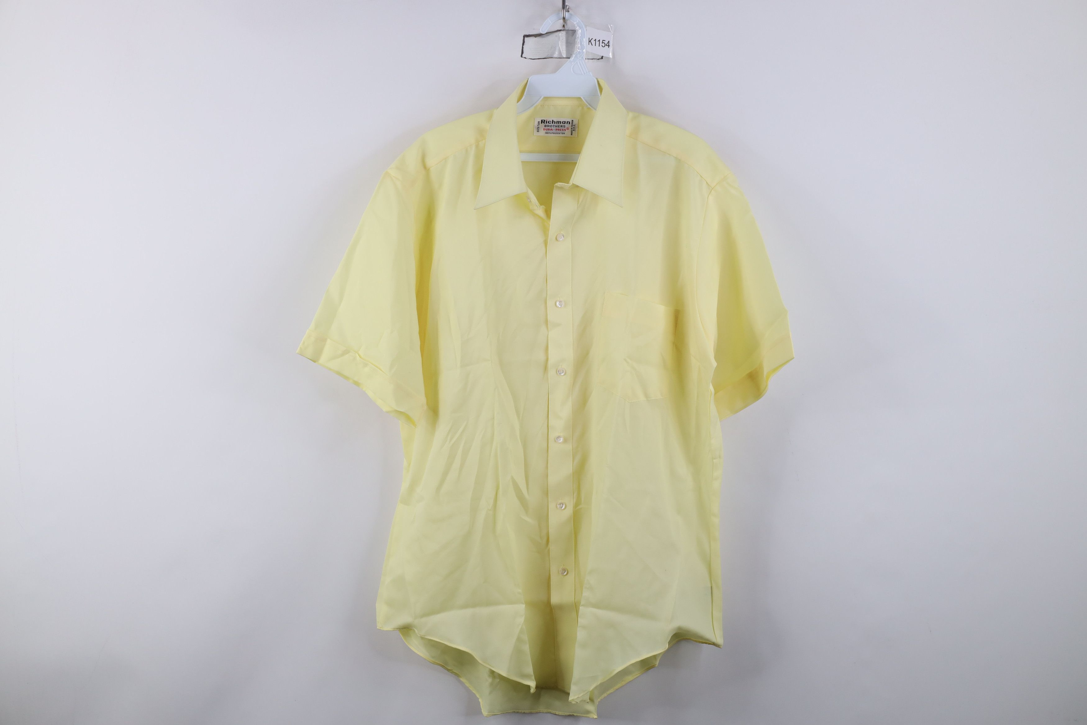 Vintage Vintage 70s Streetwear Short Sleeve Collared Button Shirt Size US M / EU 48-50 / 2 - 1 Thumbnail