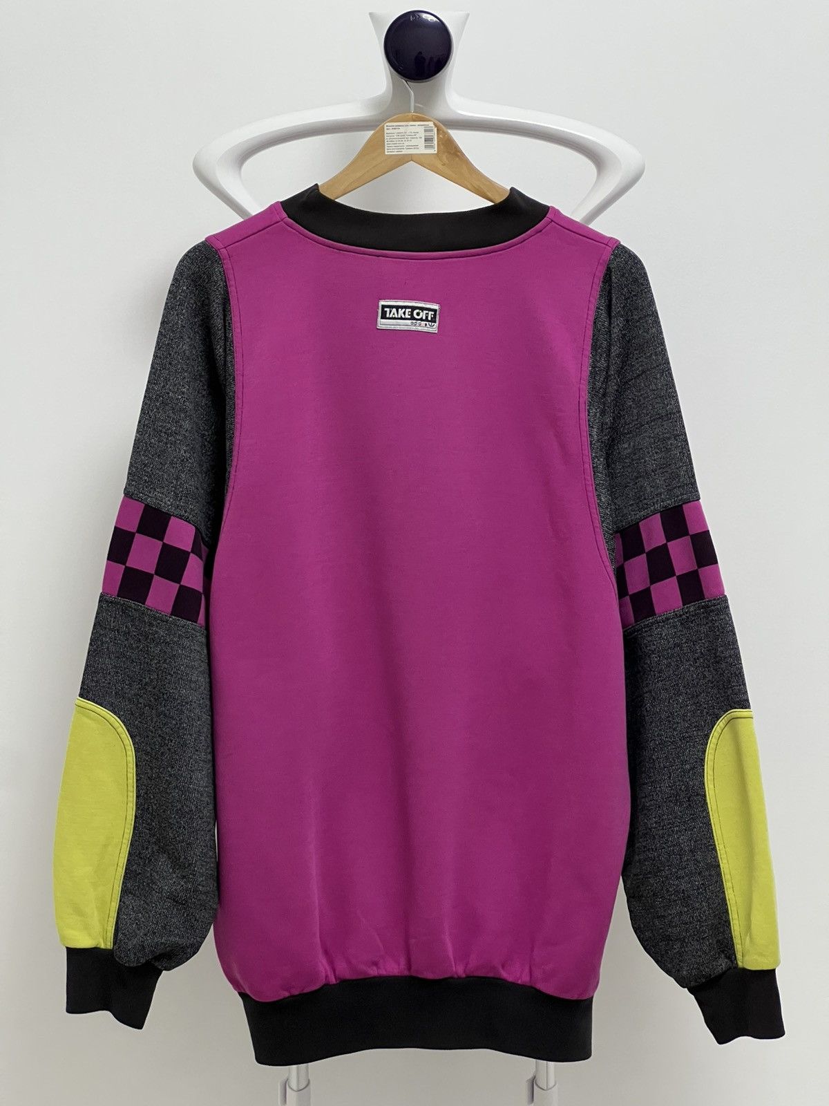 Adidas × Vintage Vintage Adidas 80s Take Off Sweatshirt Cycling Size US L / EU 52-54 / 3 - 11 Thumbnail