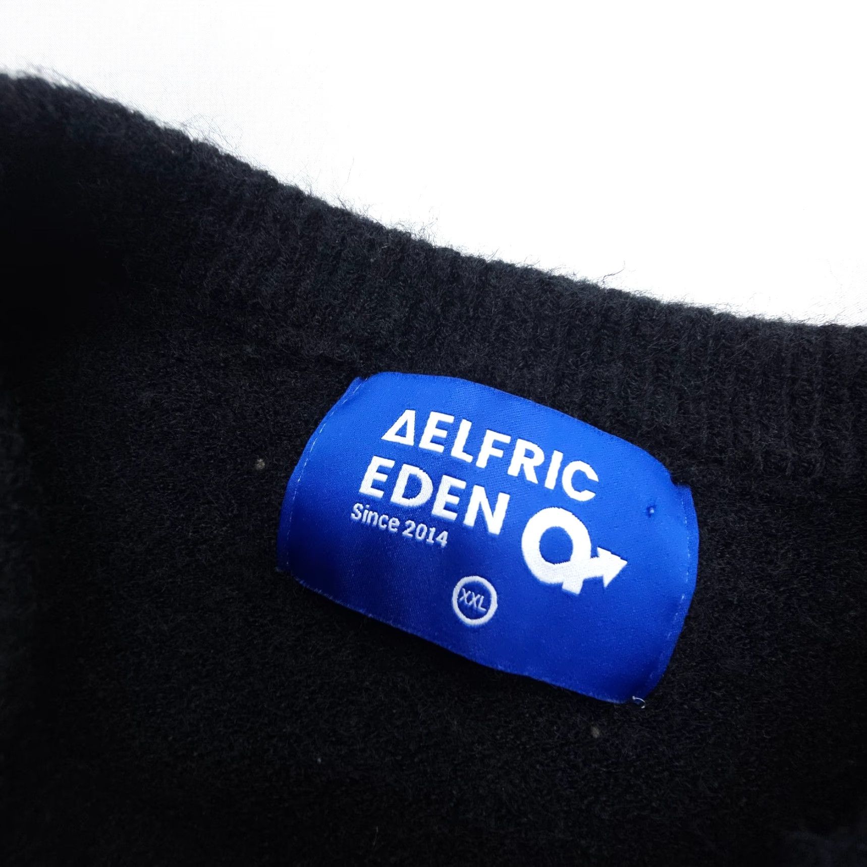 Vintage Aelfric Eden Heavy Cable Knit Sweater Mens 2XL Black Nordic Fisherman Pullover Size US XXL / EU 58 / 5 - 3 Thumbnail