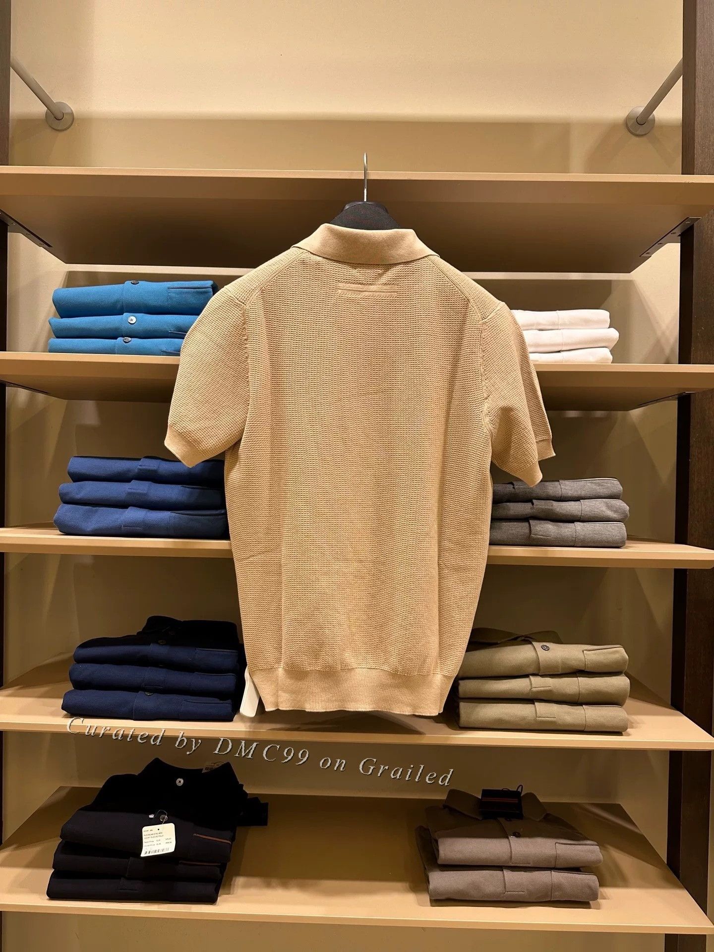 Ermenegildo Zegna Zegna Premium Cotton Short Polo Shirt Size US M / EU 48-50 / 2 - 5 Thumbnail