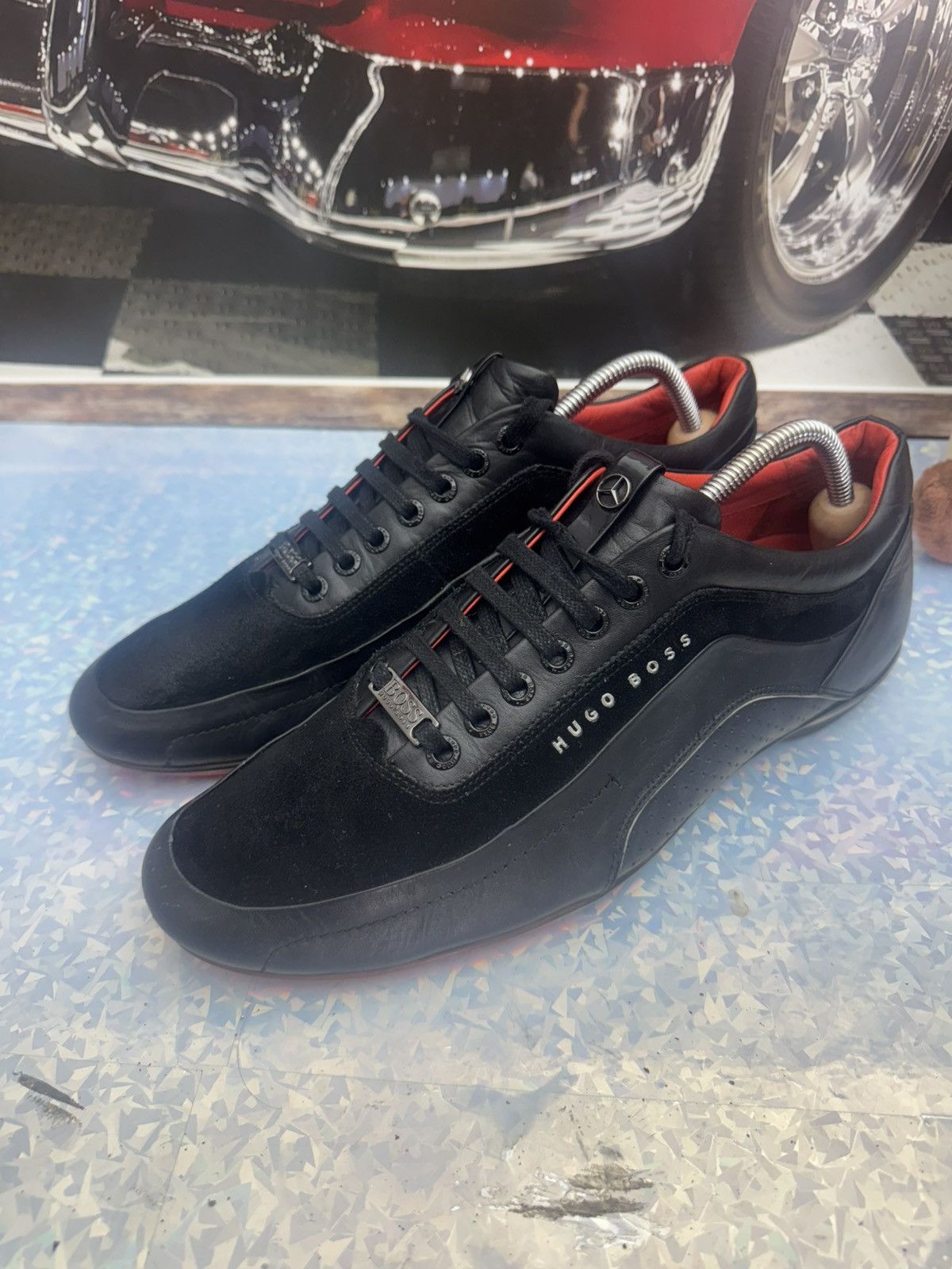 Hugo Boss × Mercedes-Benz Men’s Original Sneakers – Hugo Boss x Mercedes-Benz Size US 9 / EU 42 - 8 Thumbnail