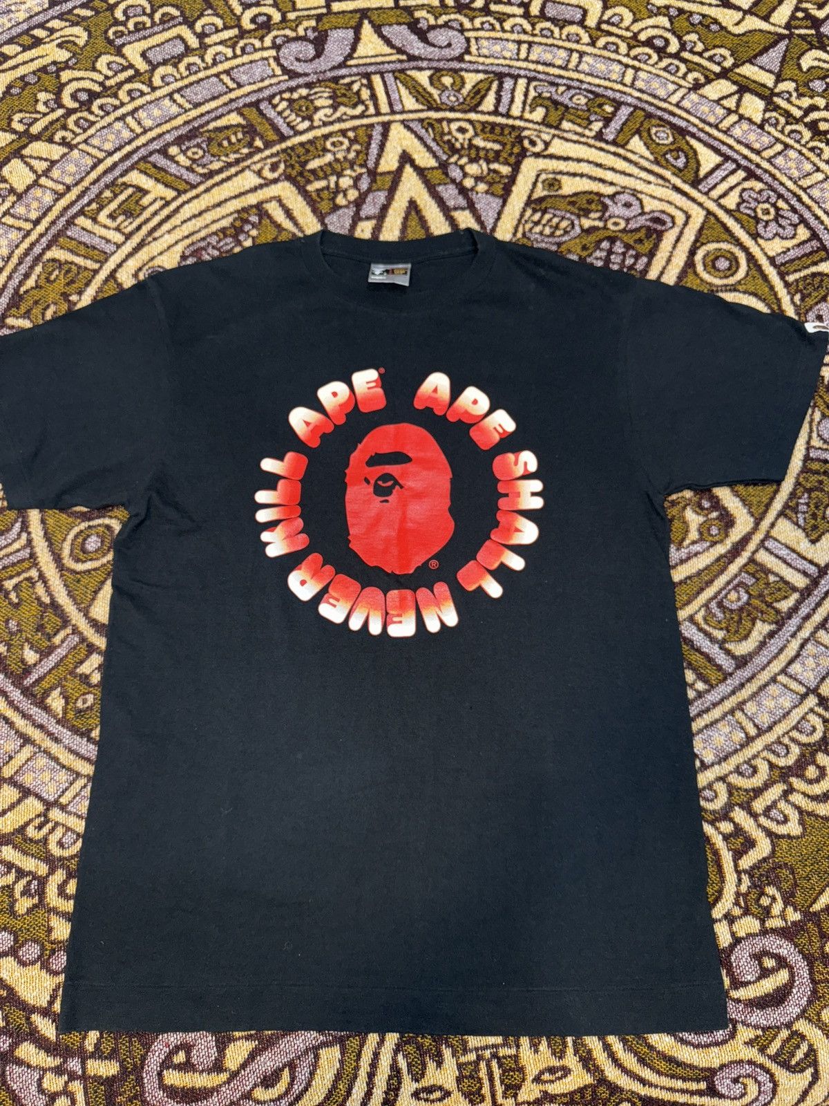 Bape Bape Tee Bubble Letters Size US L / EU 52-54 / 3 - 1 Thumbnail
