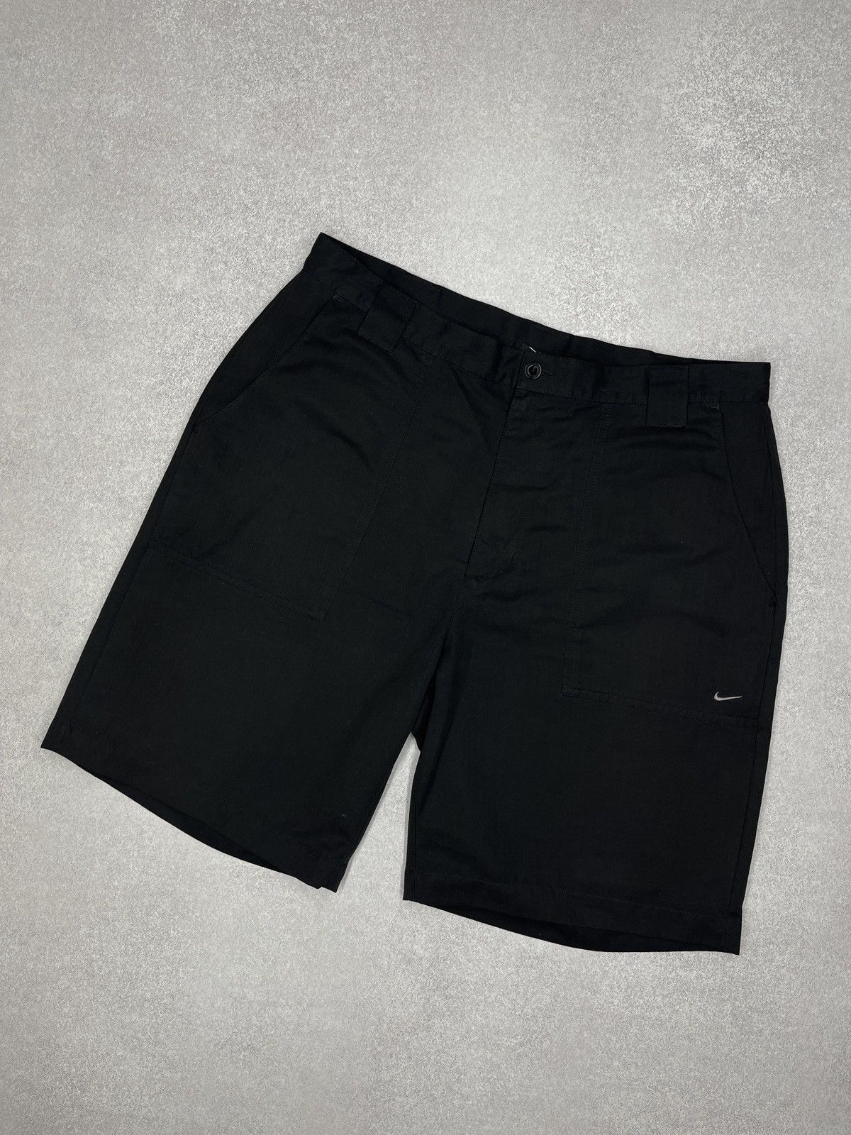 Nike Vintage Nike Golf Black Shorts Drill Y2K ACG TECH Size US 36 / EU 52 - 1 Thumbnail
