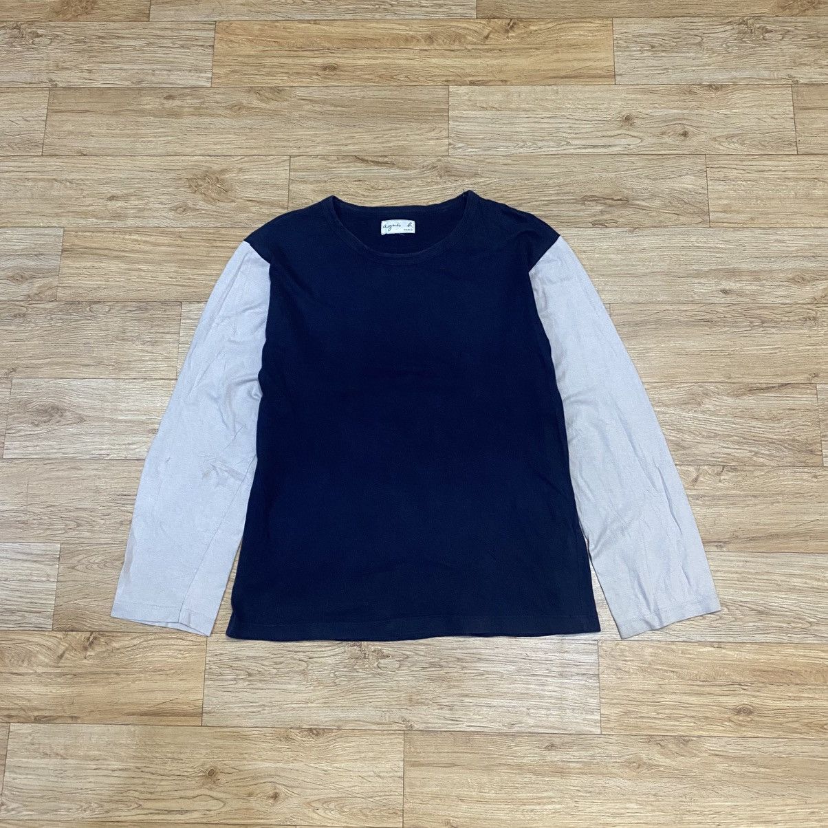 agnes b. 2000s Agnes b. - Long Sleeve T-shirt Size US S / EU 44-46 / 1 - 1 Thumbnail